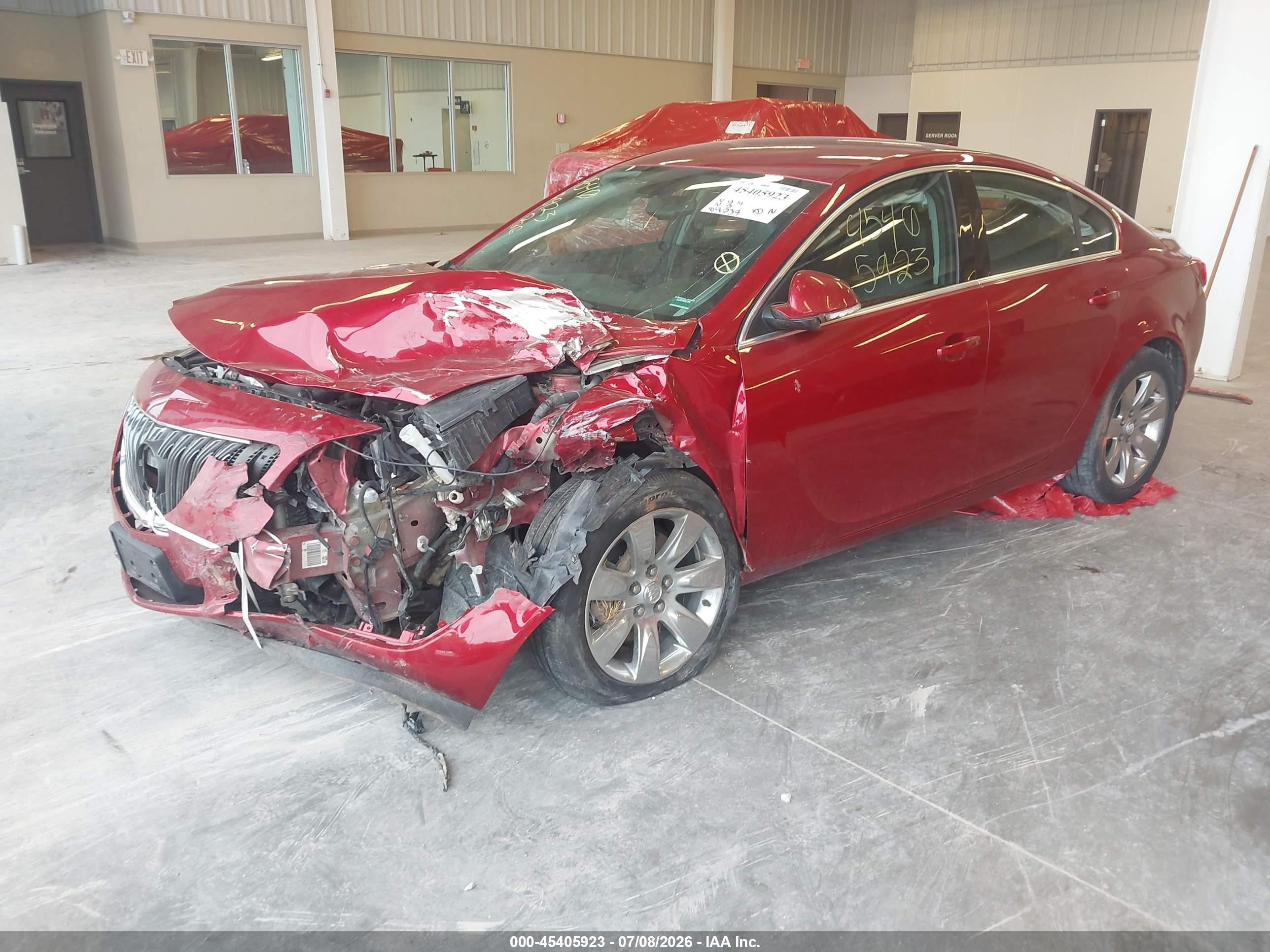 2014 Buick Regal Turbo Red vin: 2G4GK5EX8E9233760