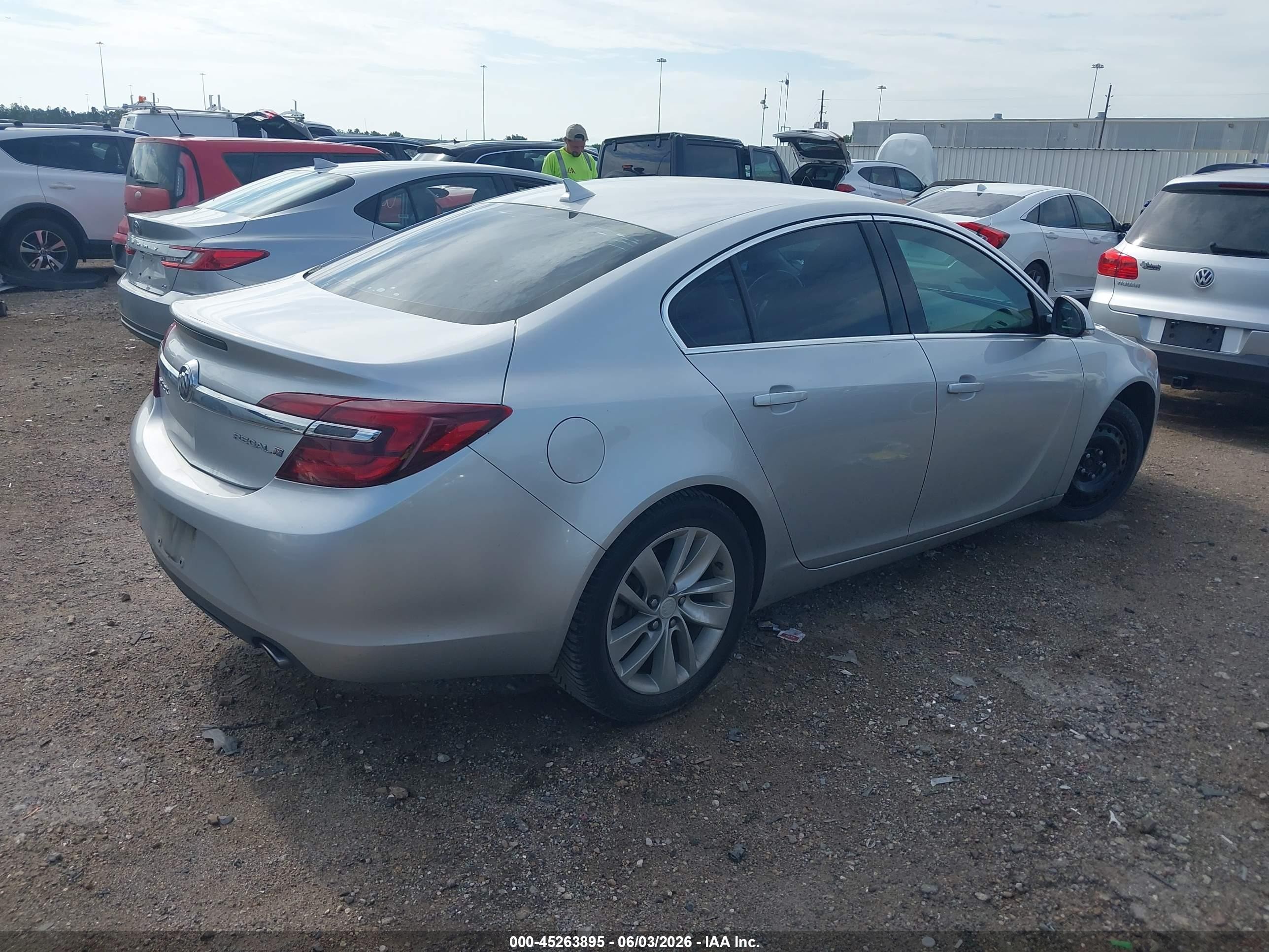 2014 Buick Regal Turbo Silver vin: 2G4GK5EX8E9245245
