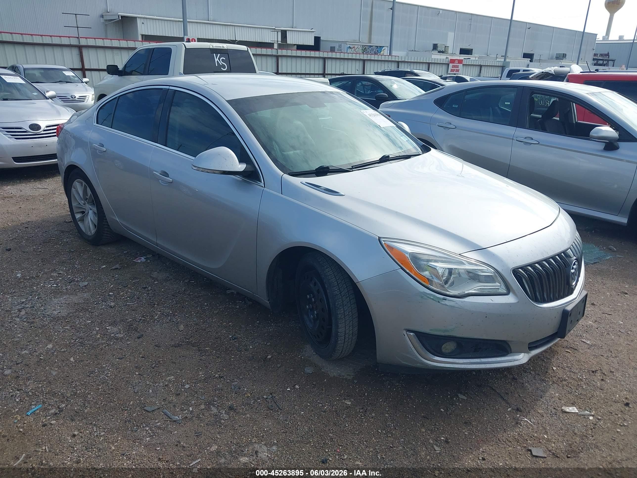 2014 Buick Regal Turbo Silver vin: 2G4GK5EX8E9245245