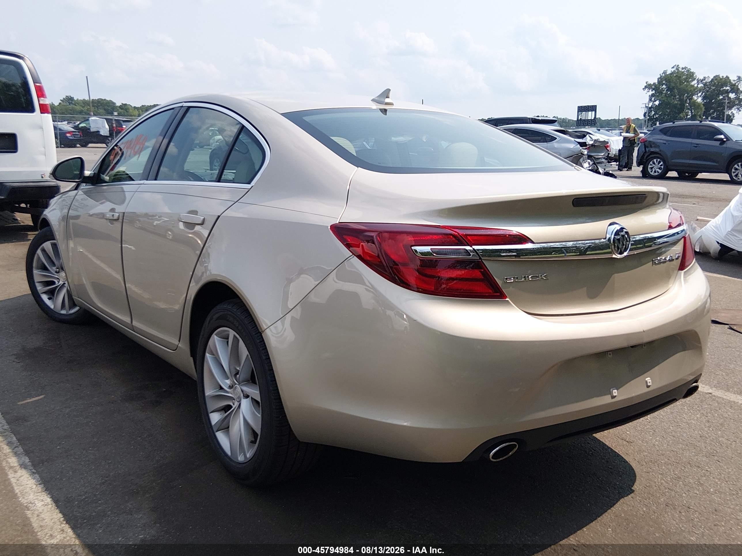 2014 Buick Regal Turbo Beige vin: 2G4GK5EX8E9276267