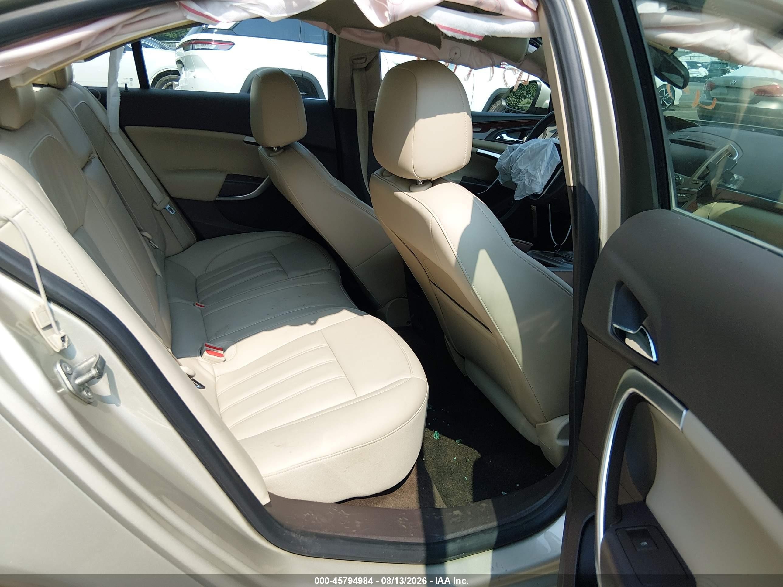 2014 Buick Regal Turbo Beige vin: 2G4GK5EX8E9276267