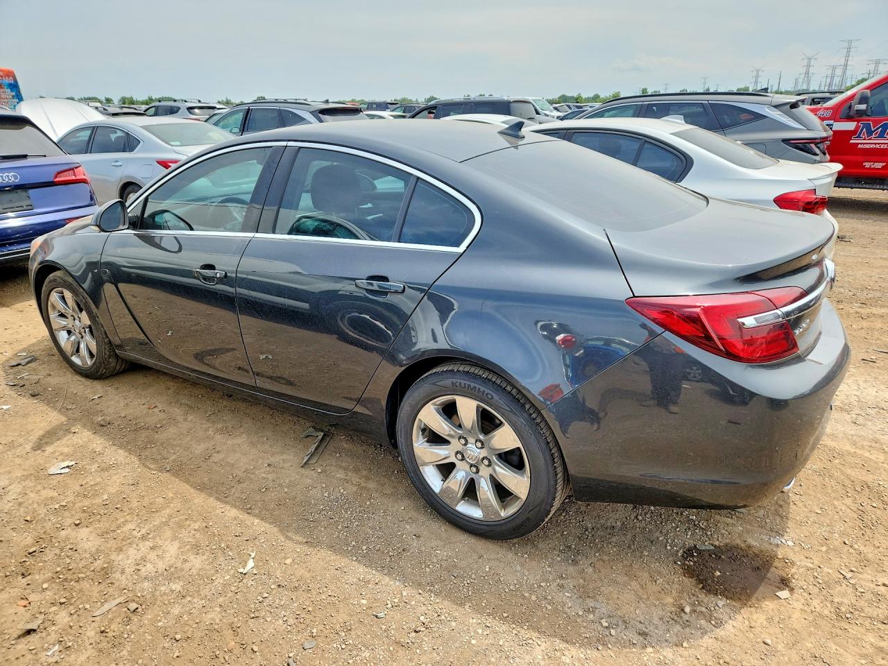 2014 Buick Regal Gray vin: 2G4GK5EX9E9283972