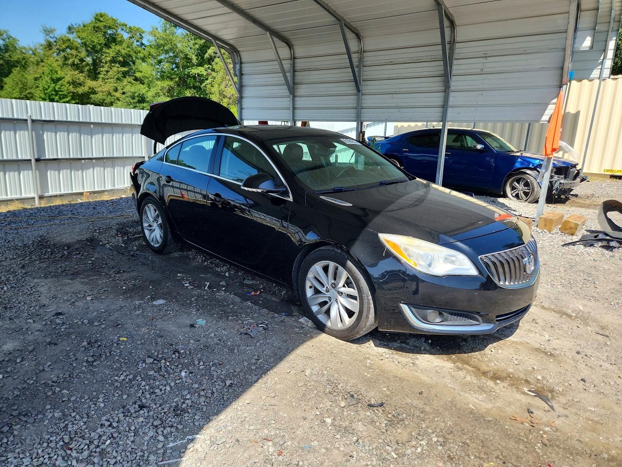 2015 Buick Regal Black vin: 2G4GK5EXXF9133029