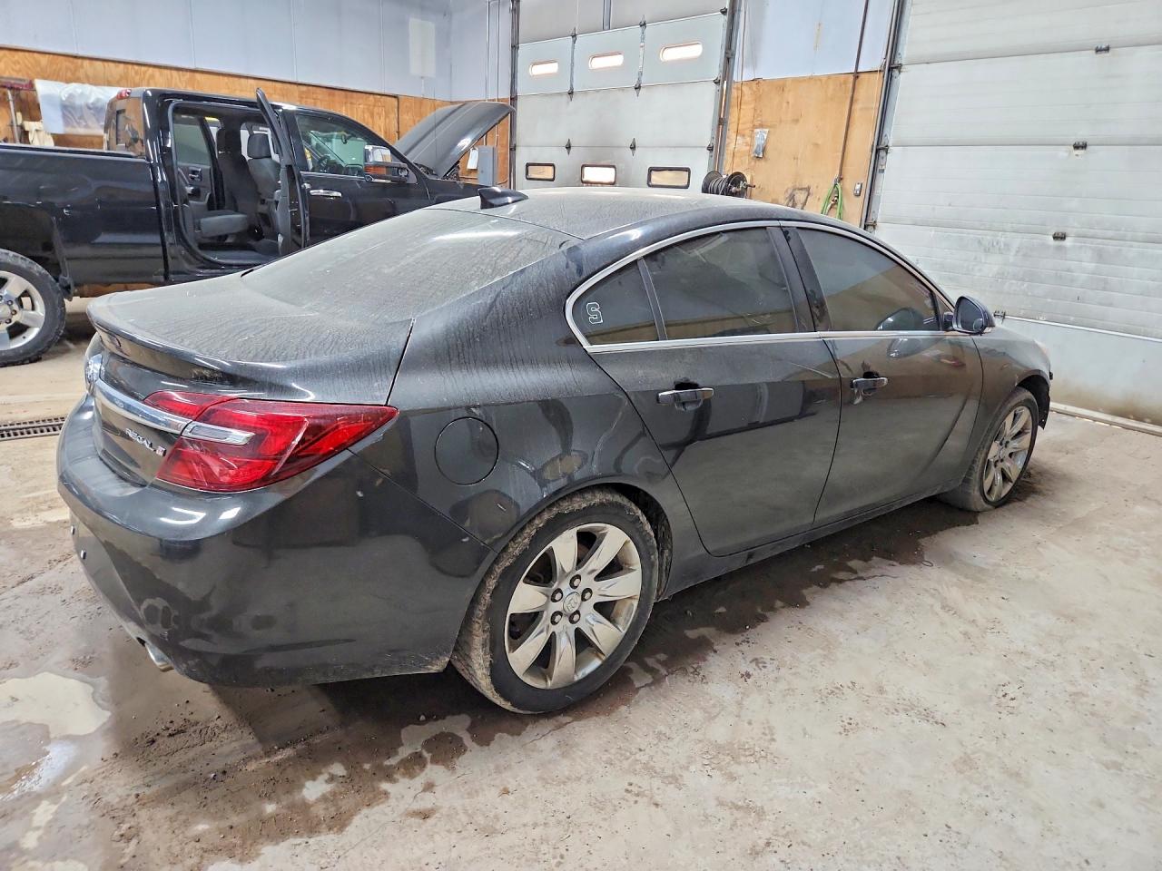 2015 Buick Regal Black vin: 2G4GK5EXXF9140580