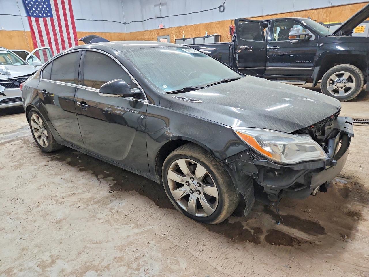 2015 Buick Regal Black vin: 2G4GK5EXXF9140580