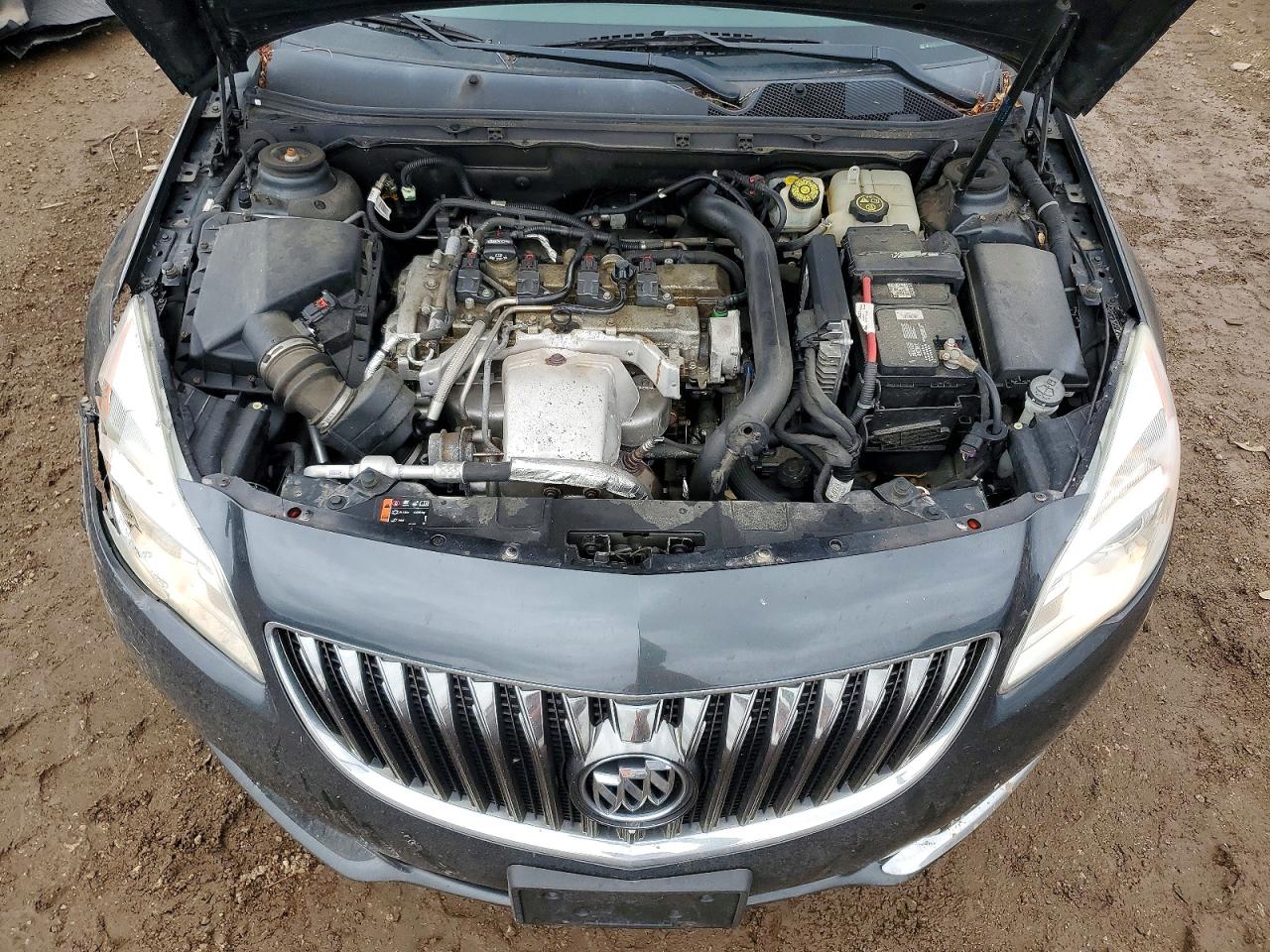 2015 Buick Regal Серый vin: 2G4GK5EXXF9173921