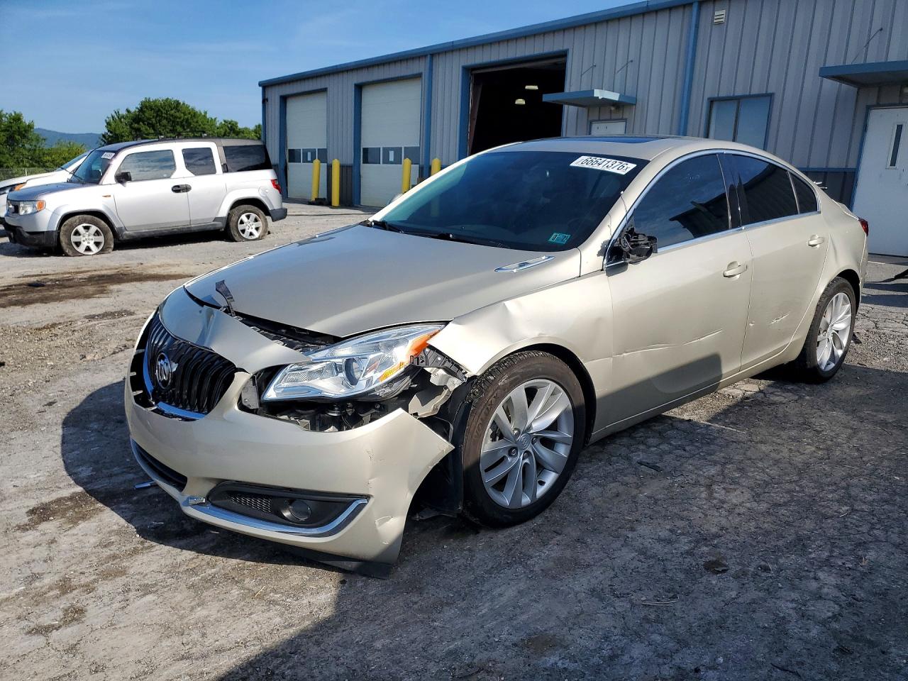 2015 Buick Regal Tan vin: 2G4GK5EXXF9240629