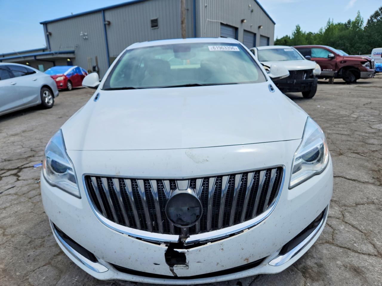 2015 Buick Regal White vin: 2G4GK5EXXF9292021