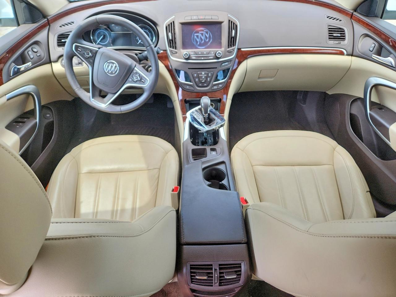 2015 Buick Regal White vin: 2G4GK5EXXF9292021