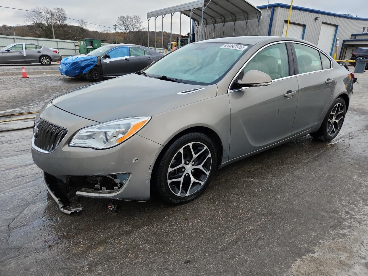 2017 Buick Regal Sport Touring Gray vin: 2G4GL5EX1H9190719