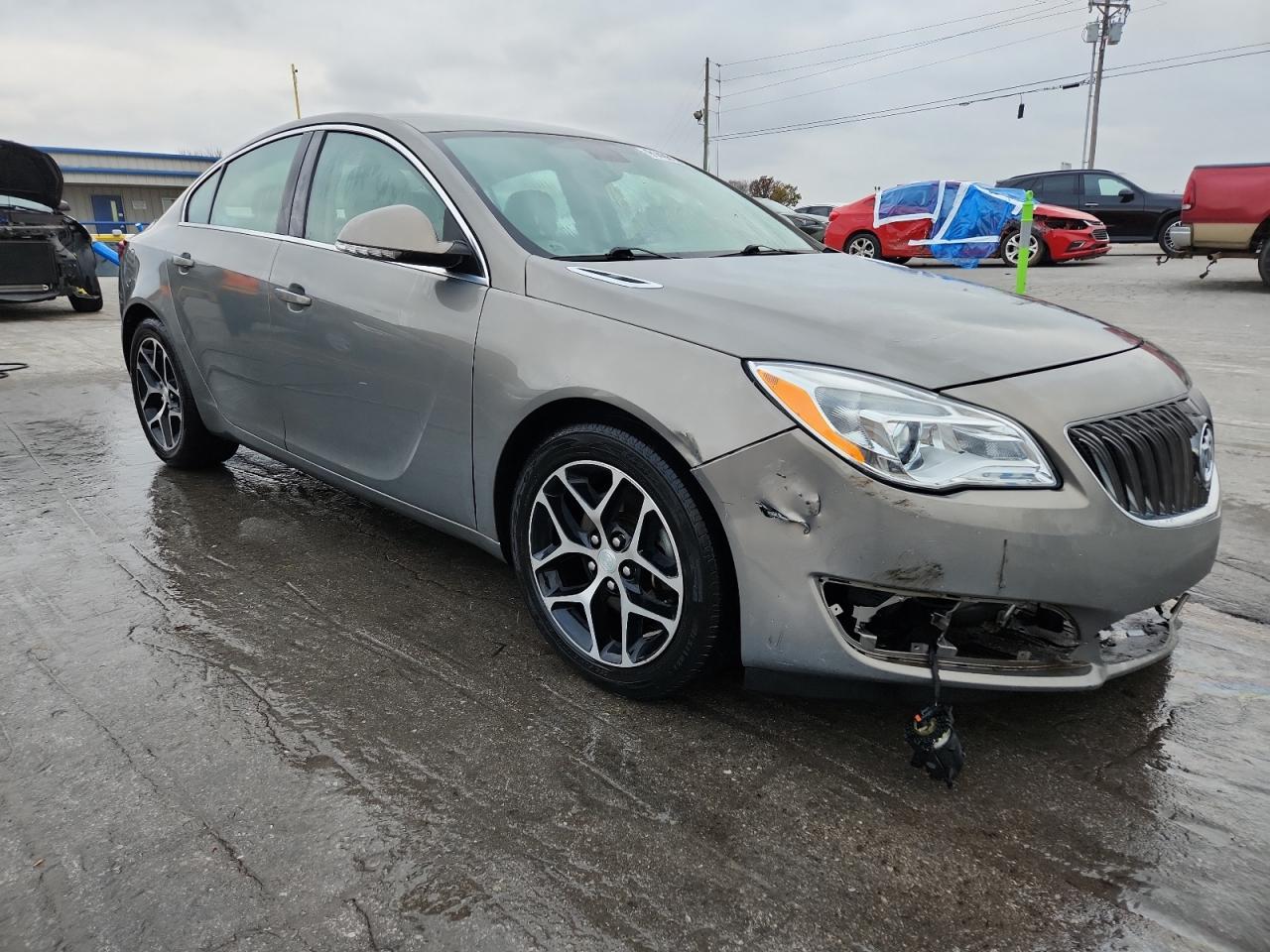 2017 Buick Regal Sport Touring Gray vin: 2G4GL5EX1H9190719