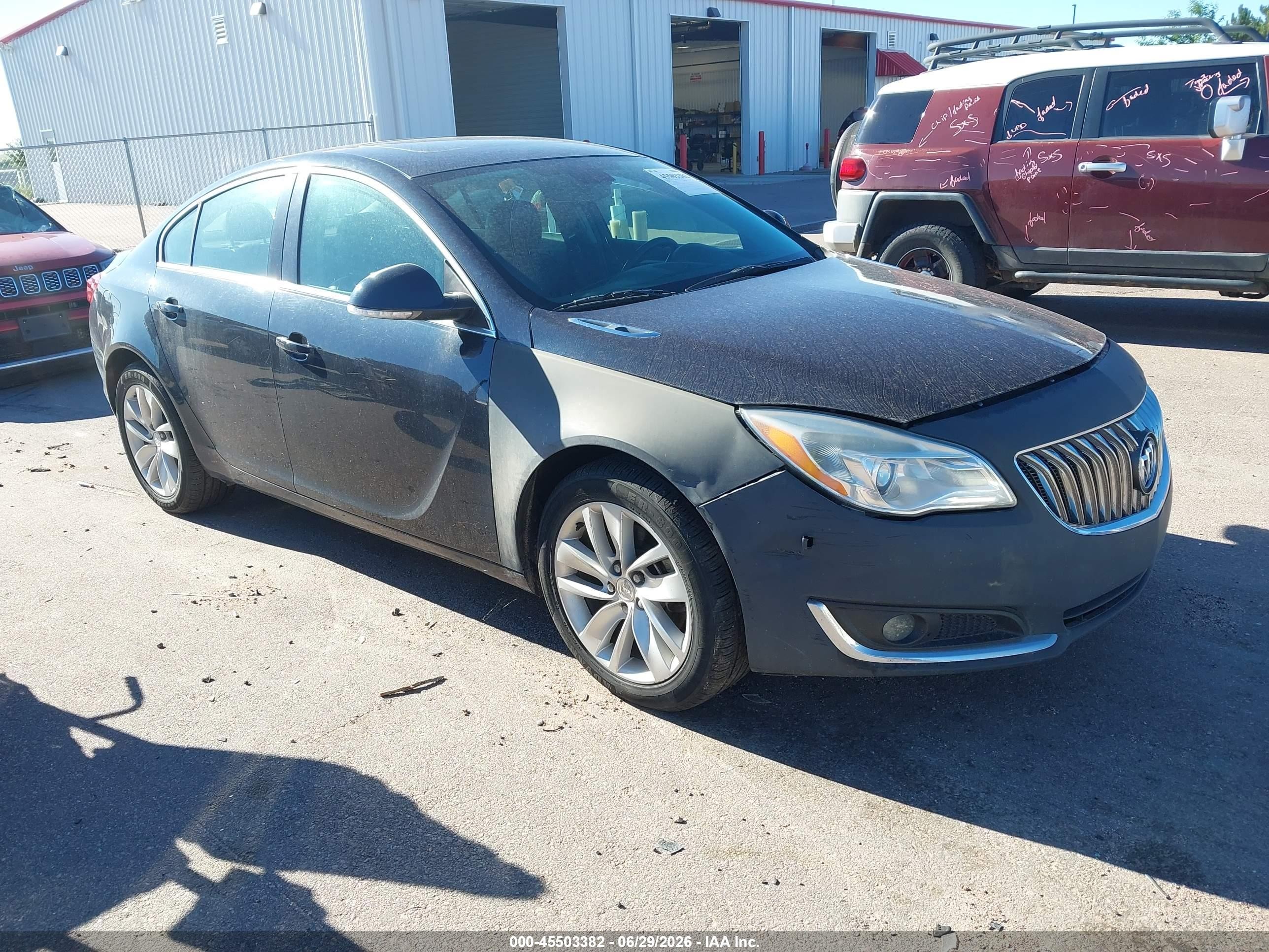 2014 Buick Regal Turbo Black vin: 2G4GL5EX2E9319207