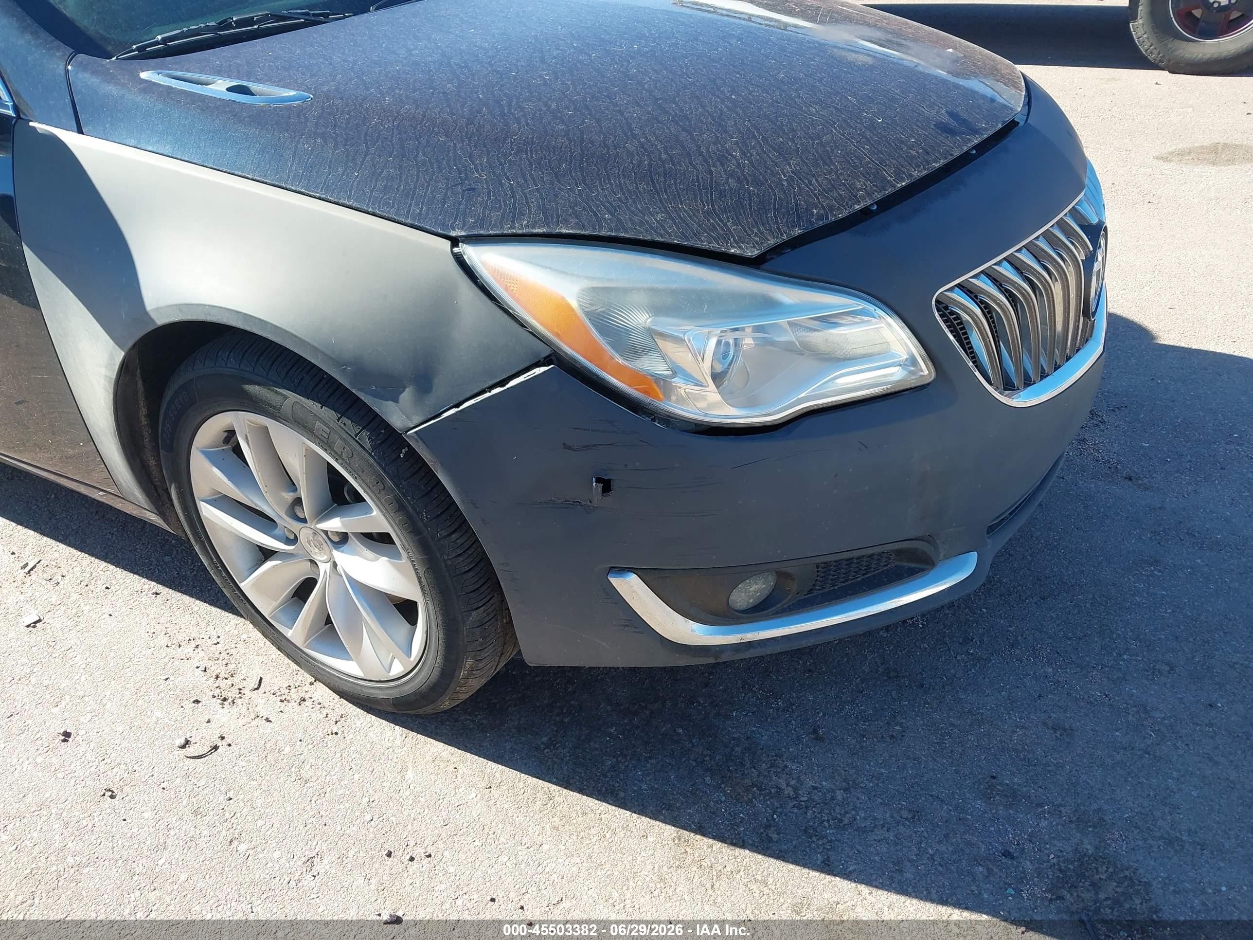 2014 Buick Regal Turbo Black vin: 2G4GL5EX2E9319207