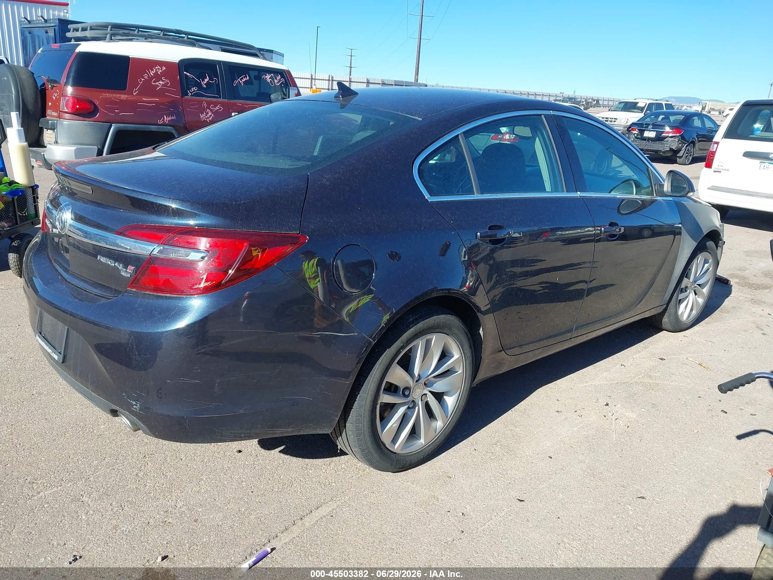 2014 Buick Regal Turbo Black vin: 2G4GL5EX2E9319207