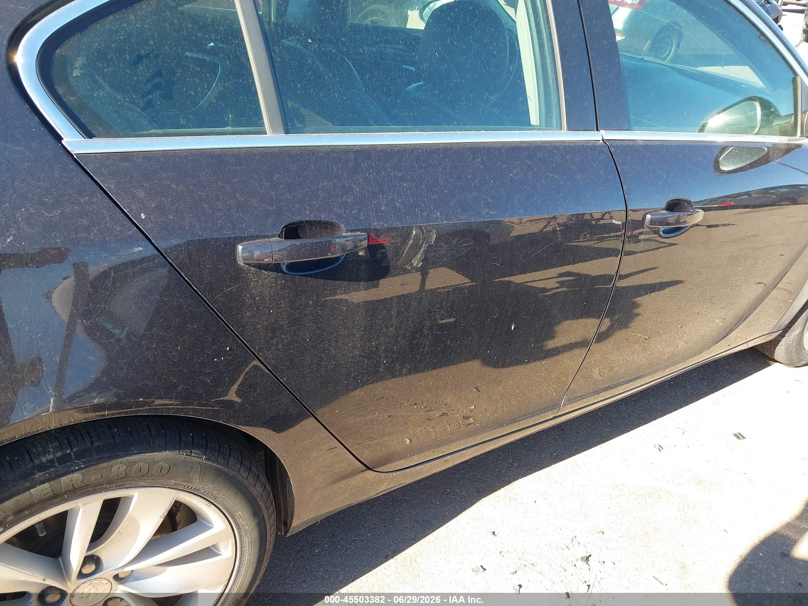 2014 Buick Regal Turbo Black vin: 2G4GL5EX2E9319207