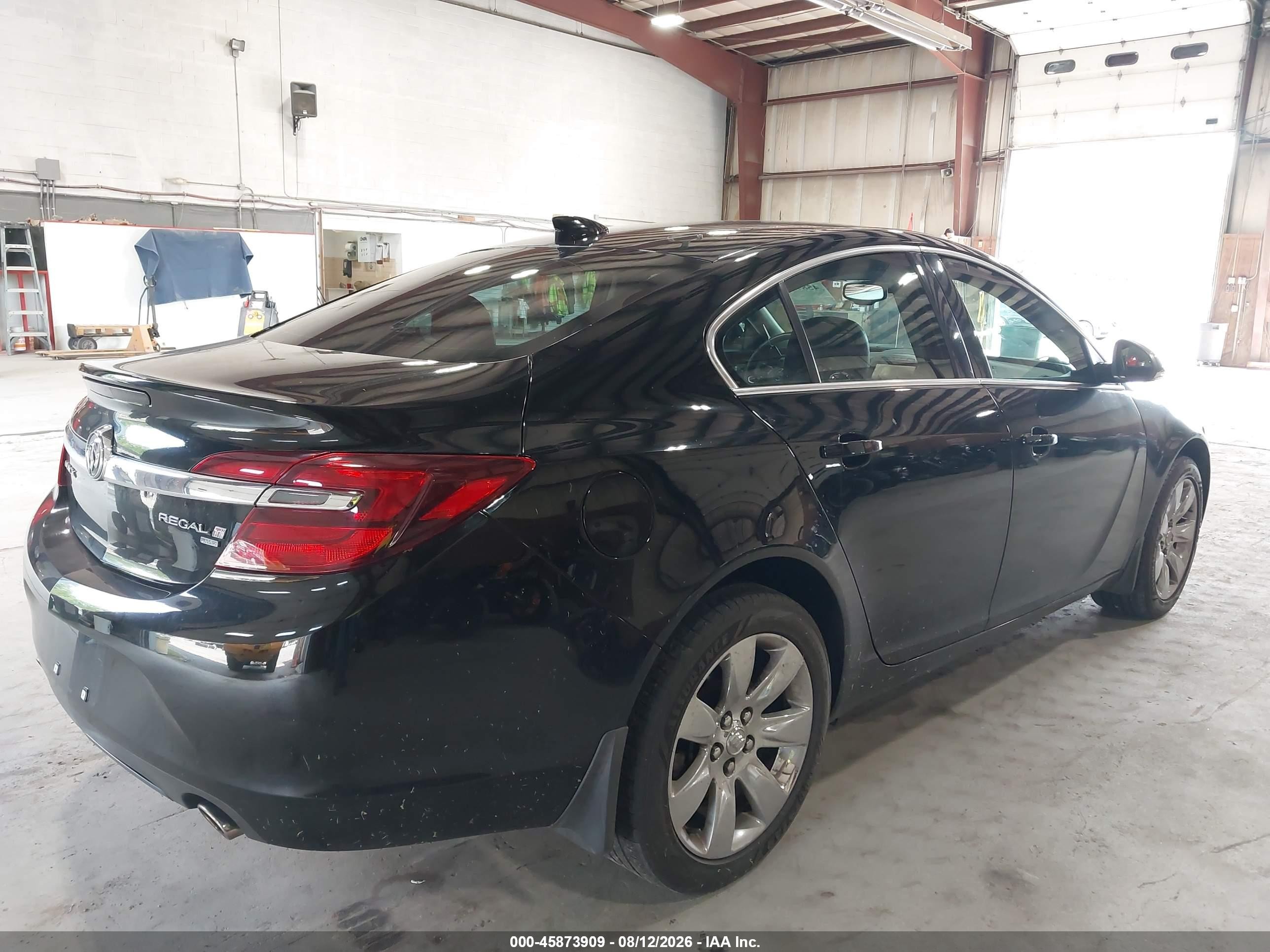 2015 Buick Regal Turbo Black vin: 2G4GL5EX2F9262282