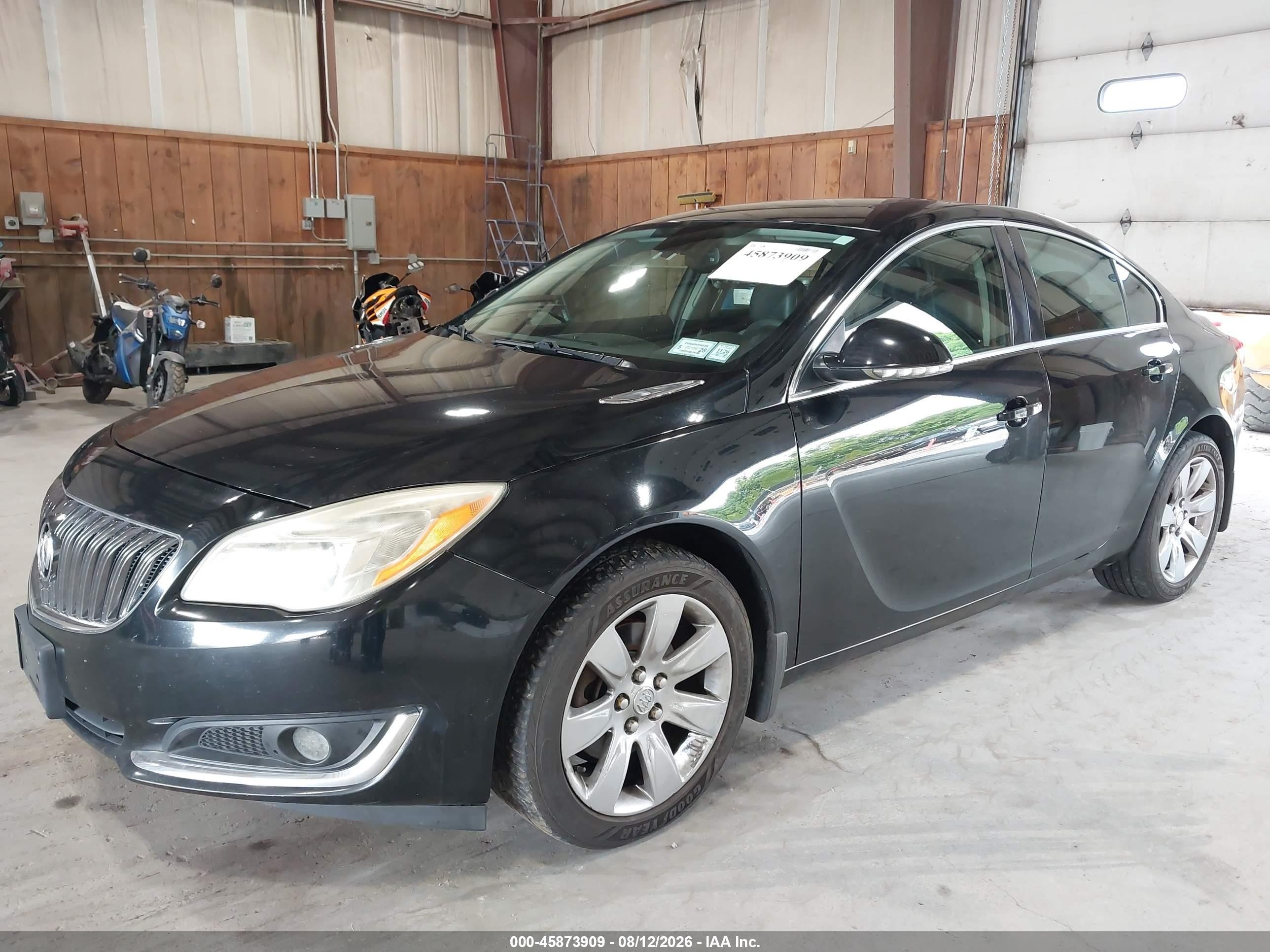 2015 Buick Regal Turbo Black vin: 2G4GL5EX2F9262282