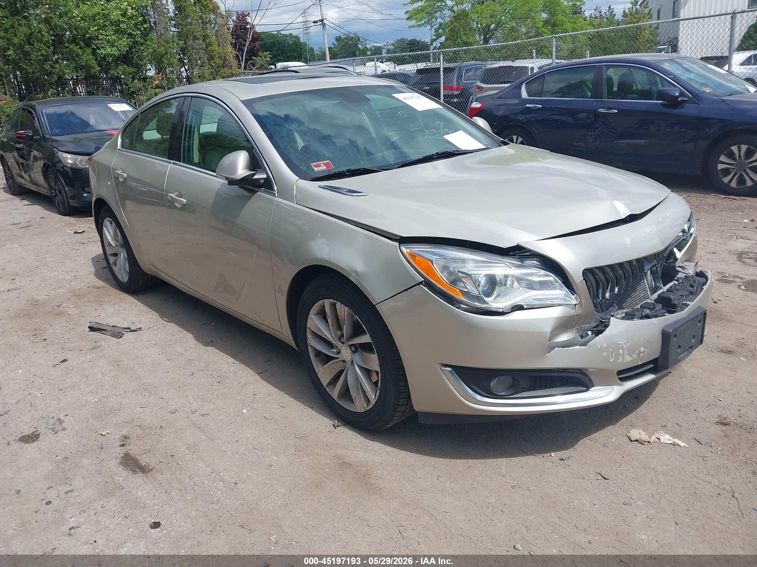 2014 Buick Regal Turbo Gold vin: 2G4GL5EX3E9228267
