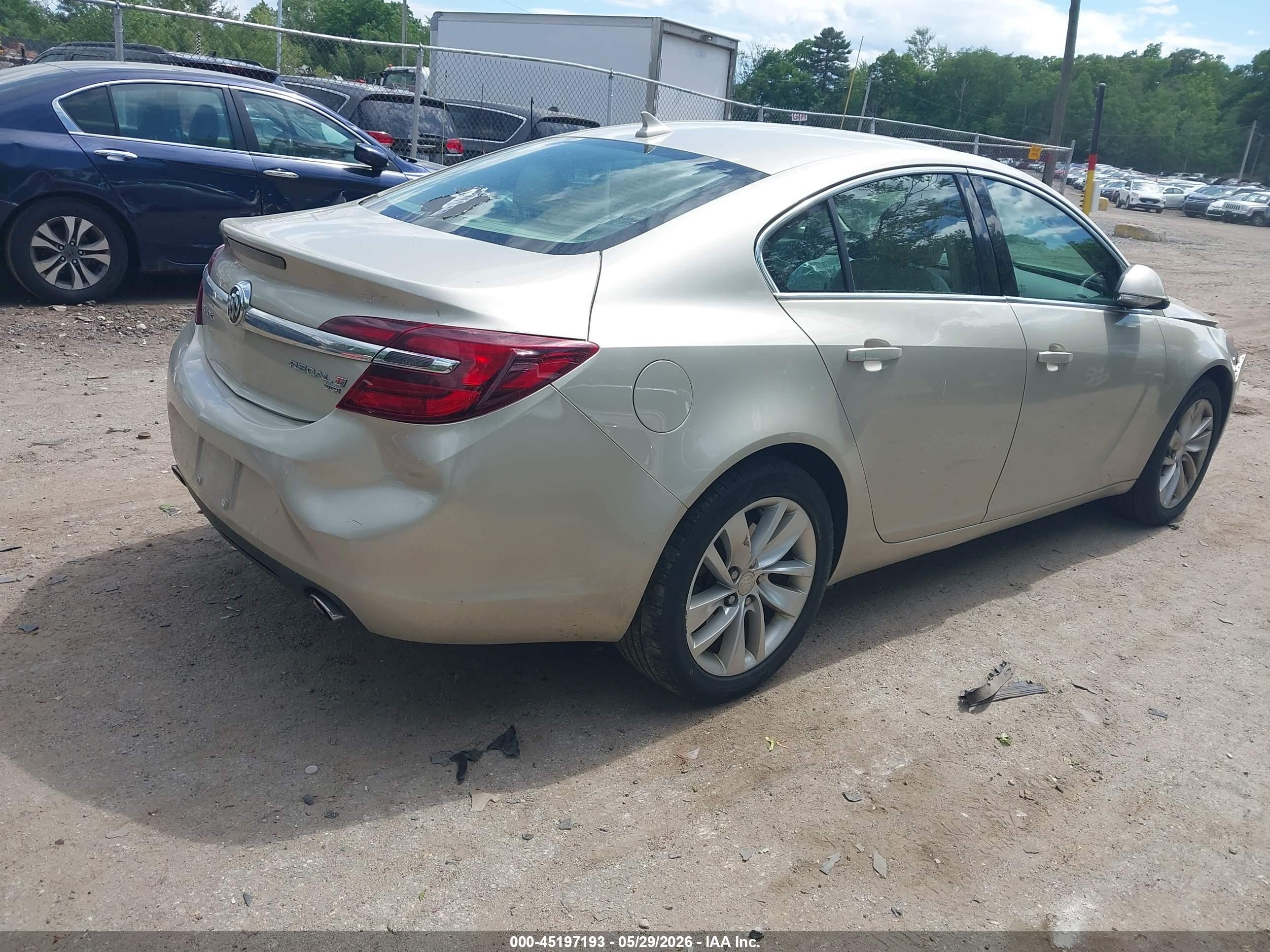 2014 Buick Regal Turbo Gold vin: 2G4GL5EX3E9228267