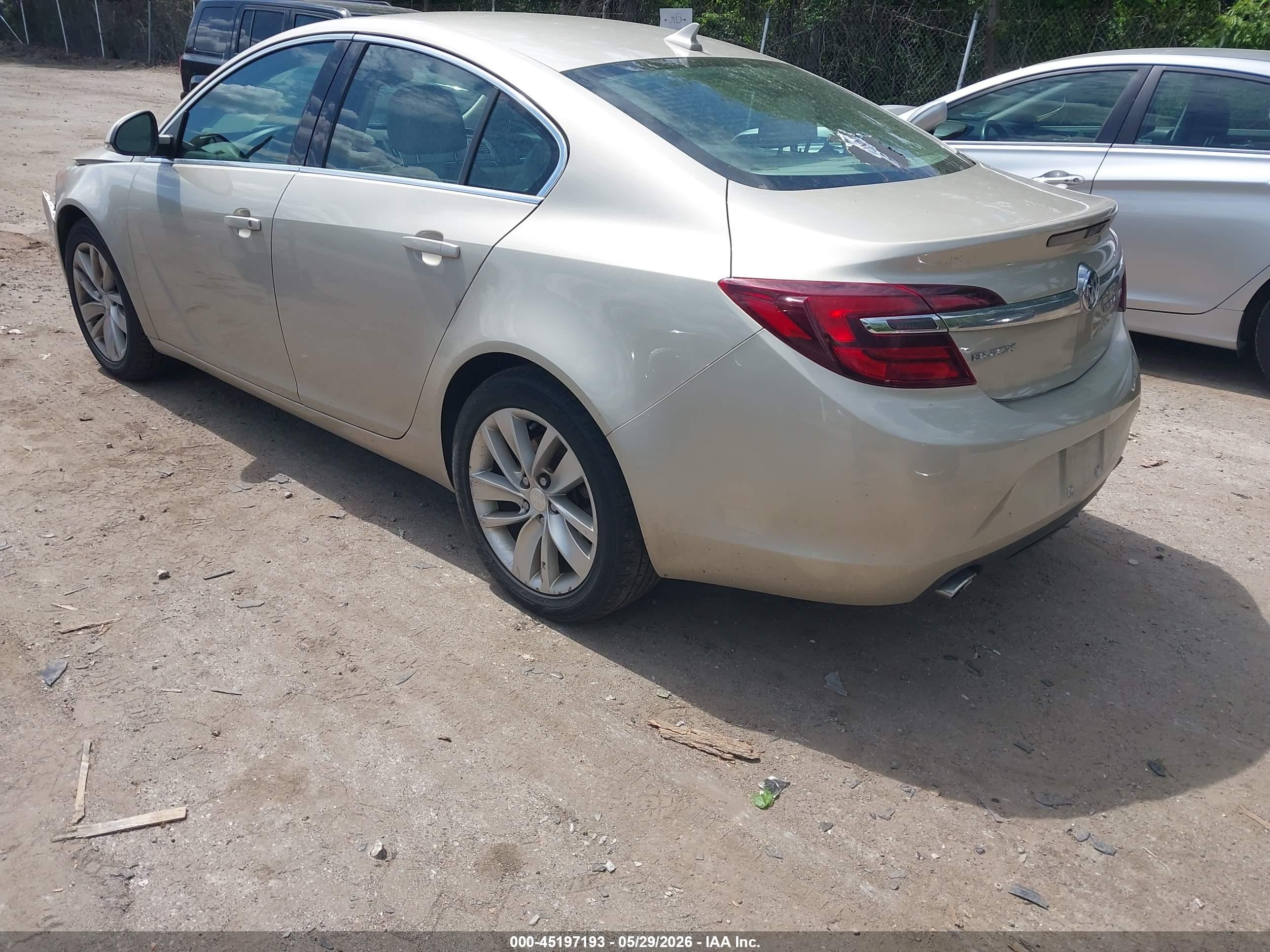 2014 Buick Regal Turbo Gold vin: 2G4GL5EX3E9228267