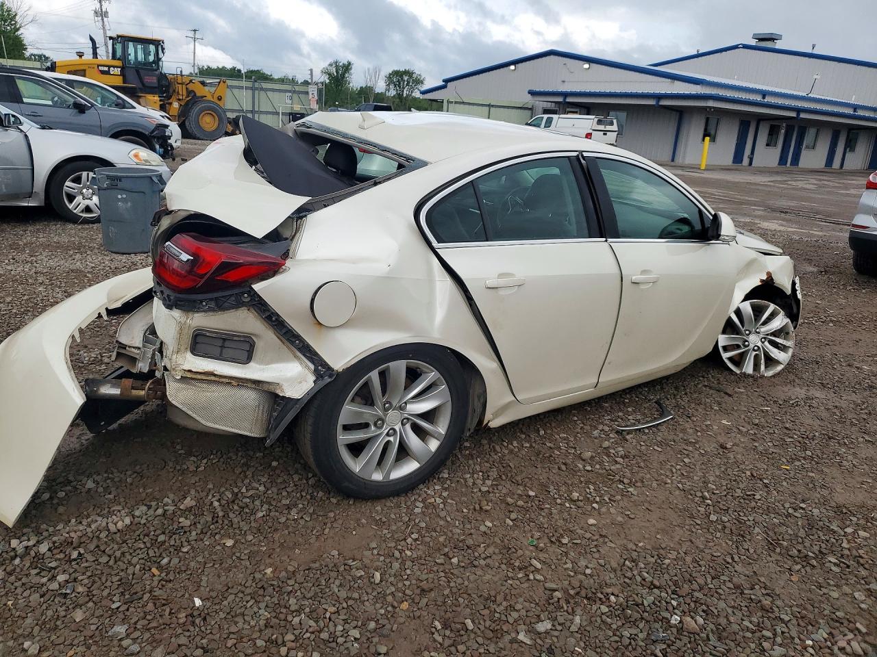 2014 Buick Regal White vin: 2G4GL5EX4E9177250