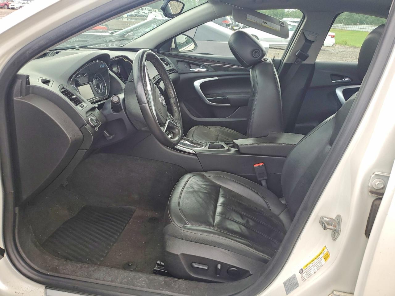 2014 Buick Regal White vin: 2G4GL5EX4E9177250