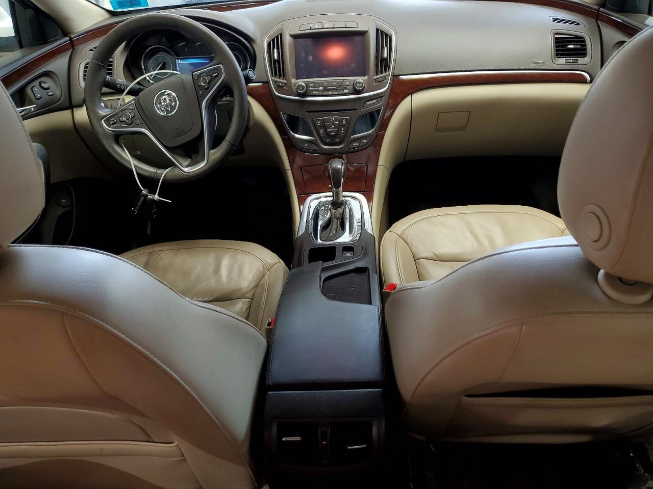 2015 Buick Regal White vin: 2G4GL5EX4F9293663