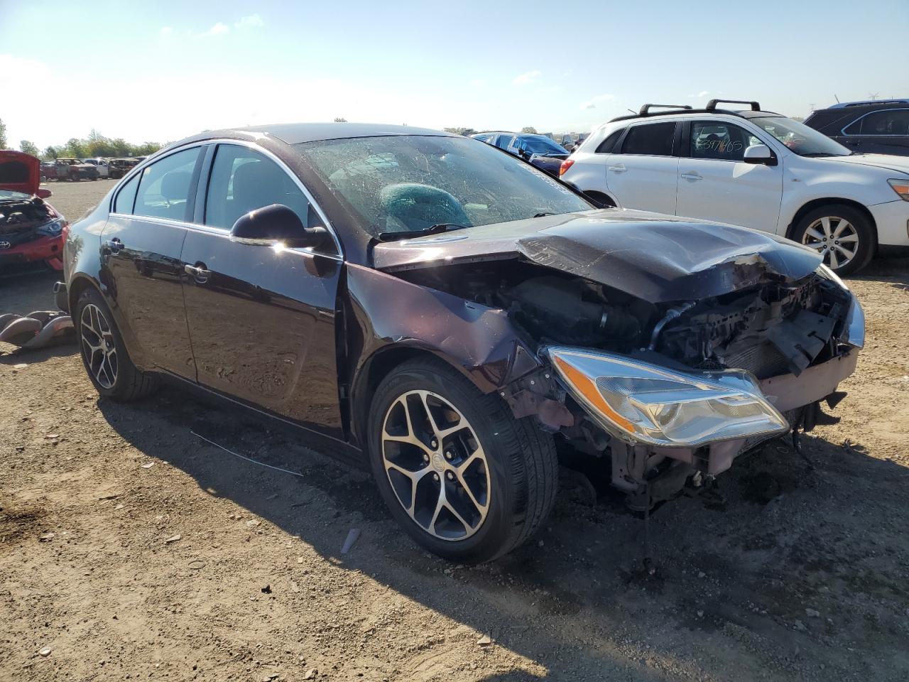 2017 Buick Regal Sport Touring Maroon vin: 2G4GL5EX4H9113181