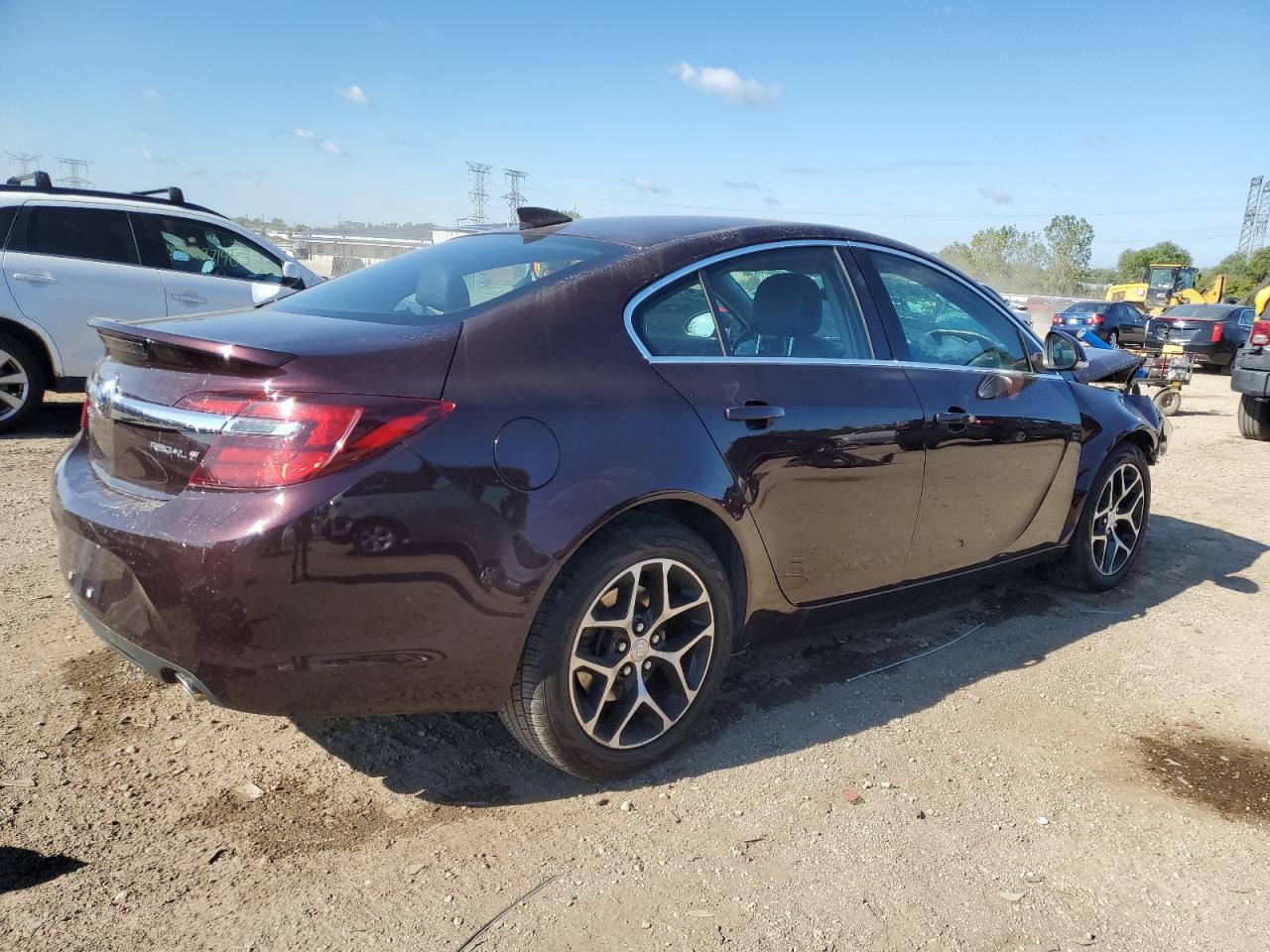 2017 Buick Regal Sport Touring Maroon vin: 2G4GL5EX4H9113181