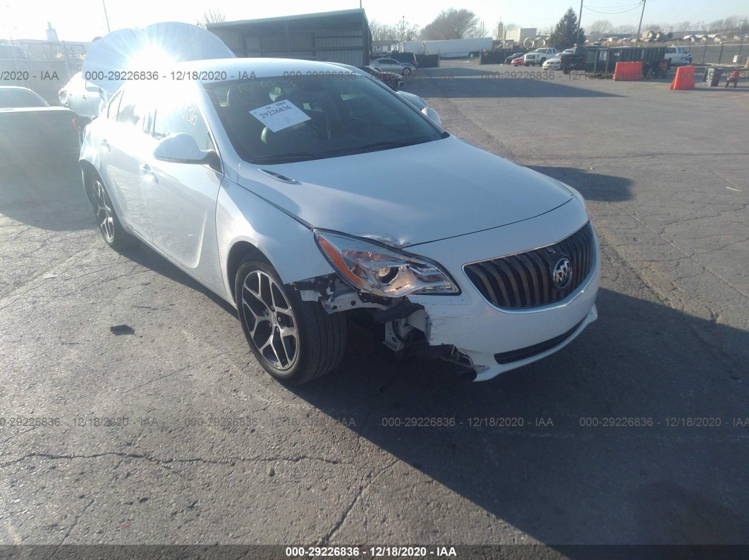 2017 Buick Regal Sport Touring White vin: 2G4GL5EX4H9168715