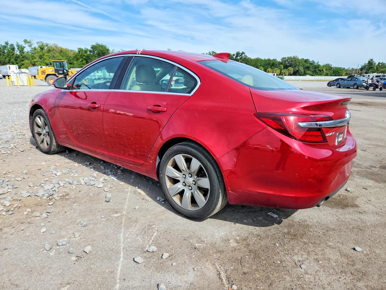 2015 Buick Regal Бордовый vin: 2G4GL5EX5F9165058
