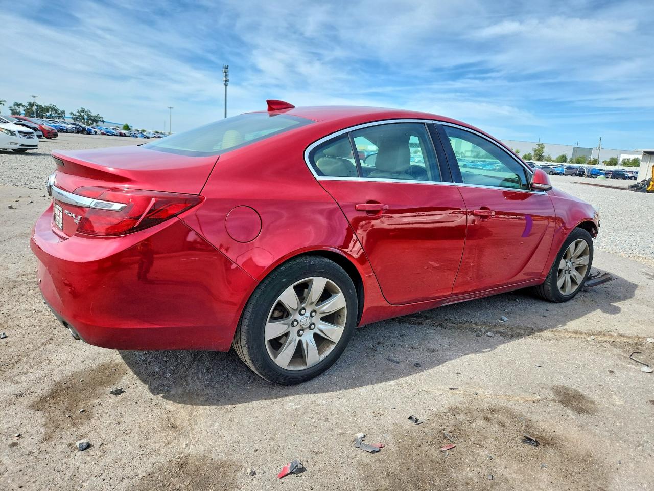 2015 Buick Regal Бордовый vin: 2G4GL5EX5F9165058