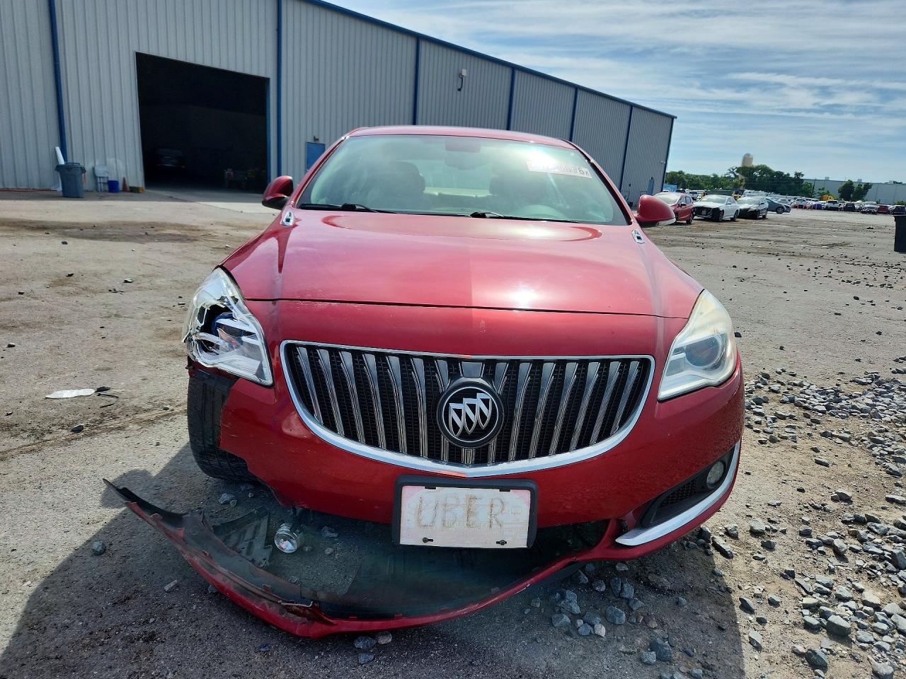 2015 Buick Regal Бордовый vin: 2G4GL5EX5F9165058