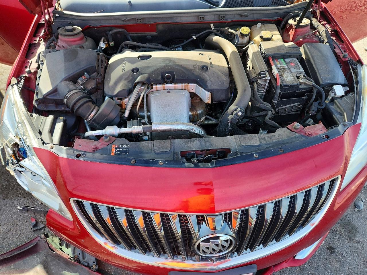 2015 Buick Regal Бордовый vin: 2G4GL5EX5F9165058