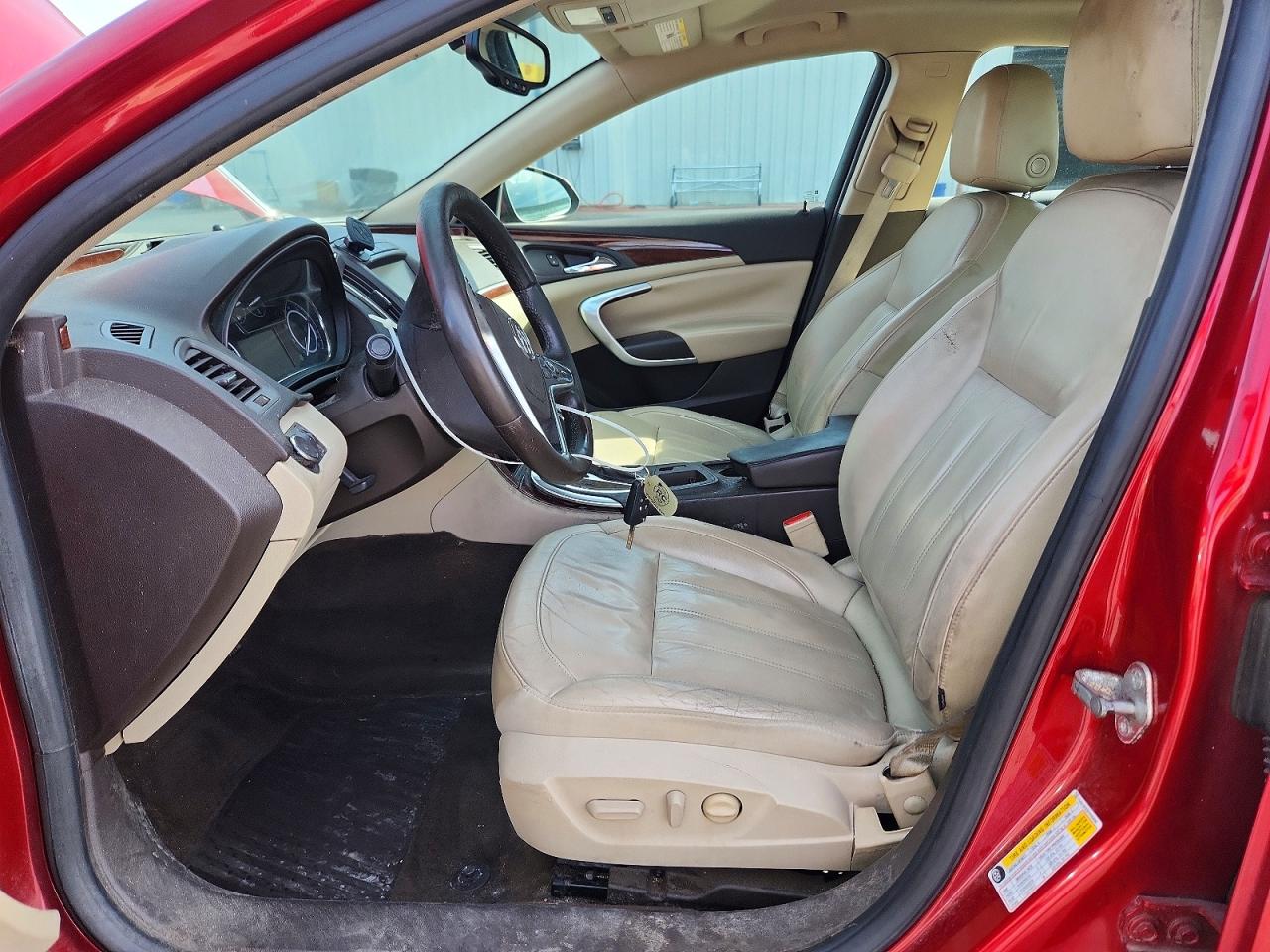 2015 Buick Regal Бордовый vin: 2G4GL5EX5F9165058