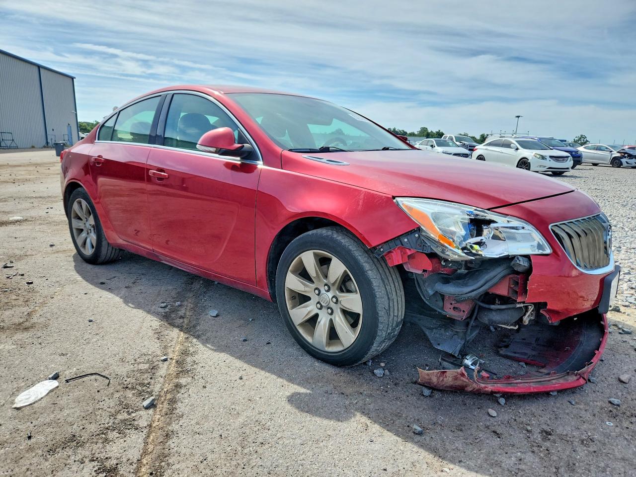 2015 Buick Regal Бордовый vin: 2G4GL5EX5F9165058