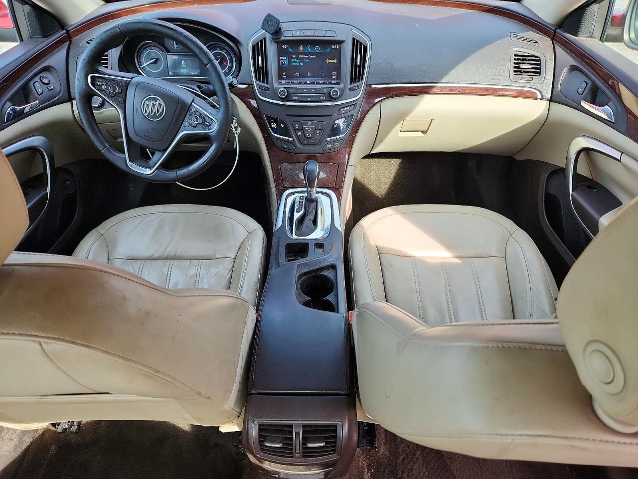 2015 Buick Regal Бордовый vin: 2G4GL5EX5F9165058