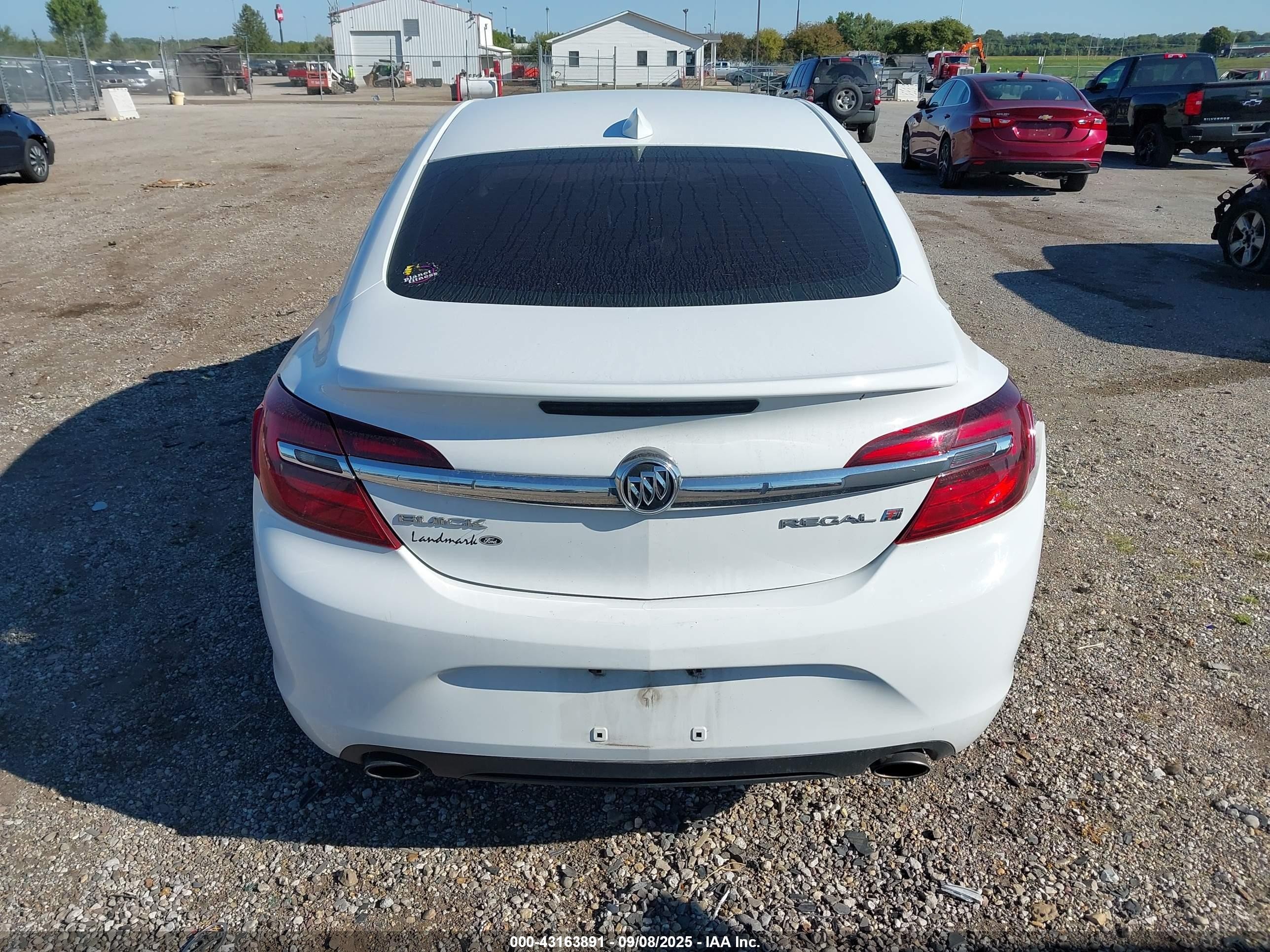 2017 Buick Regal Turbo Sport Touring Белый vin: 2G4GL5EX5H9106482