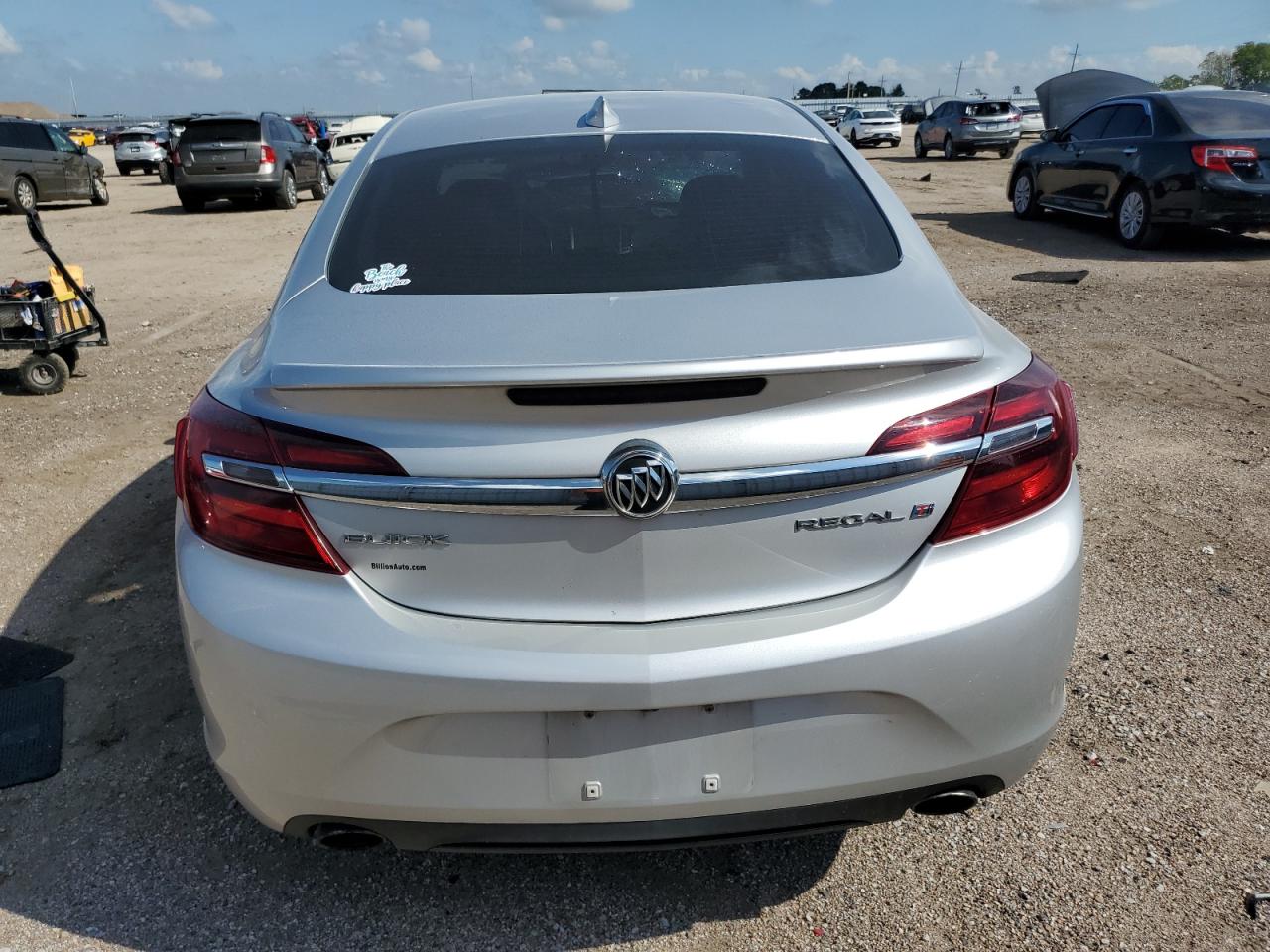 2017 Buick Regal Sport Touring Silver vin: 2G4GL5EX6H9137255