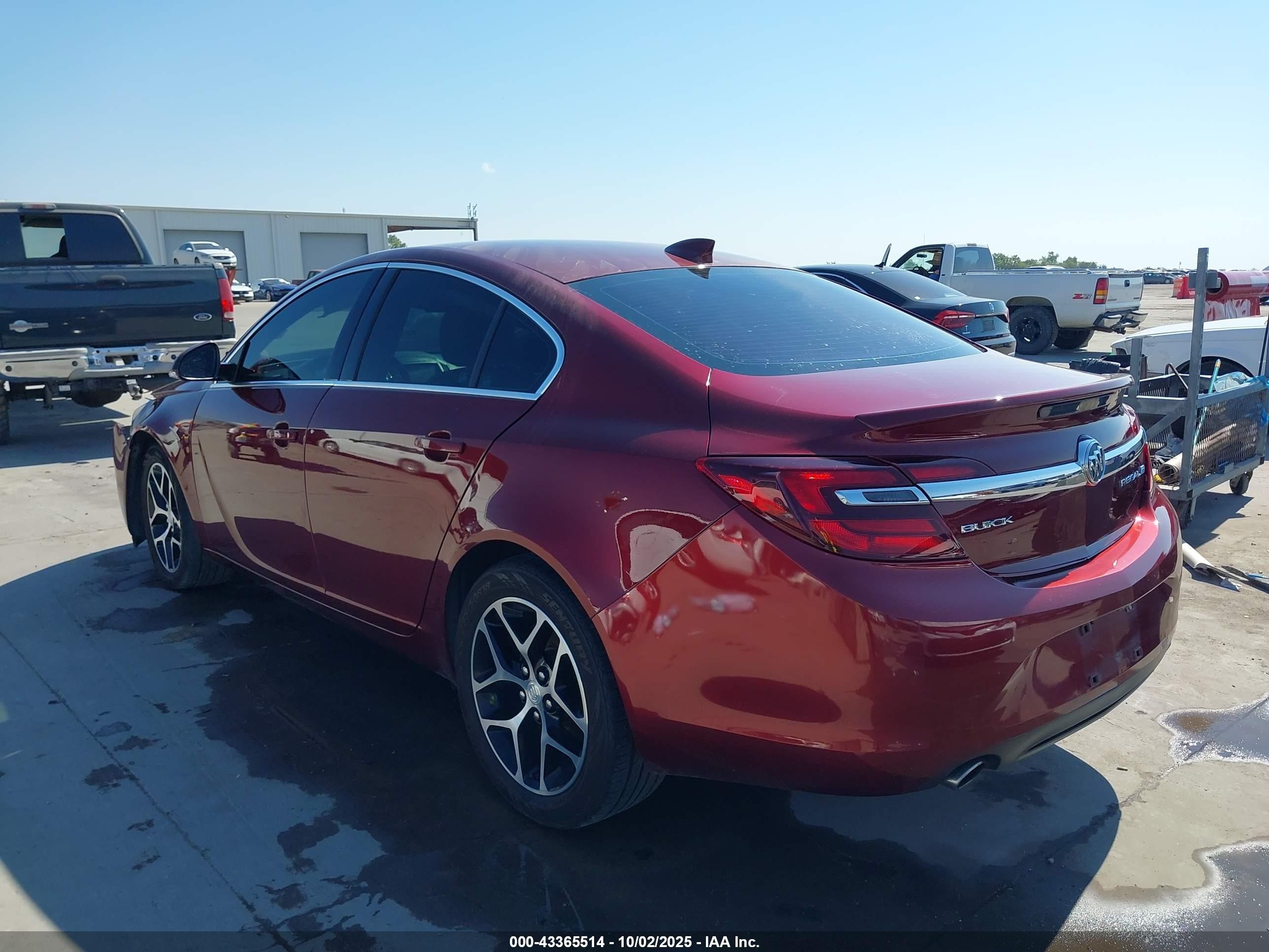 2017 Buick Regal Turbo Sport Touring Burgundy vin: 2G4GL5EXXH9110303
