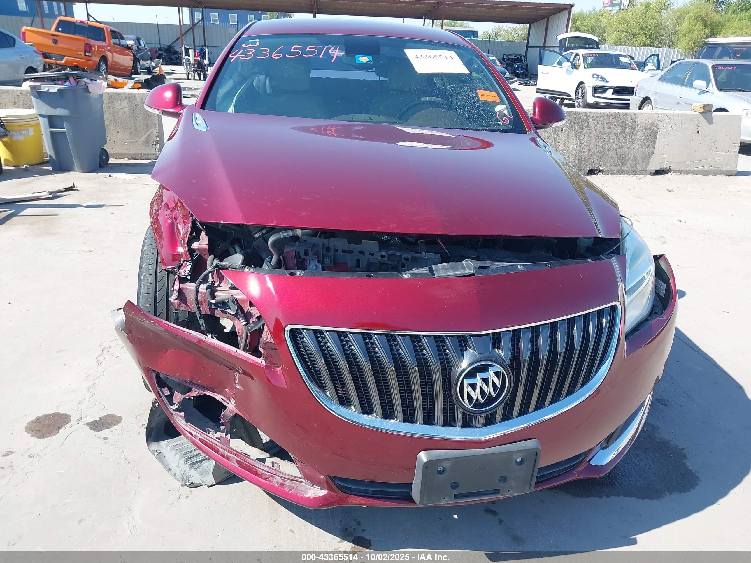 2017 Buick Regal Turbo Sport Touring Burgundy vin: 2G4GL5EXXH9110303
