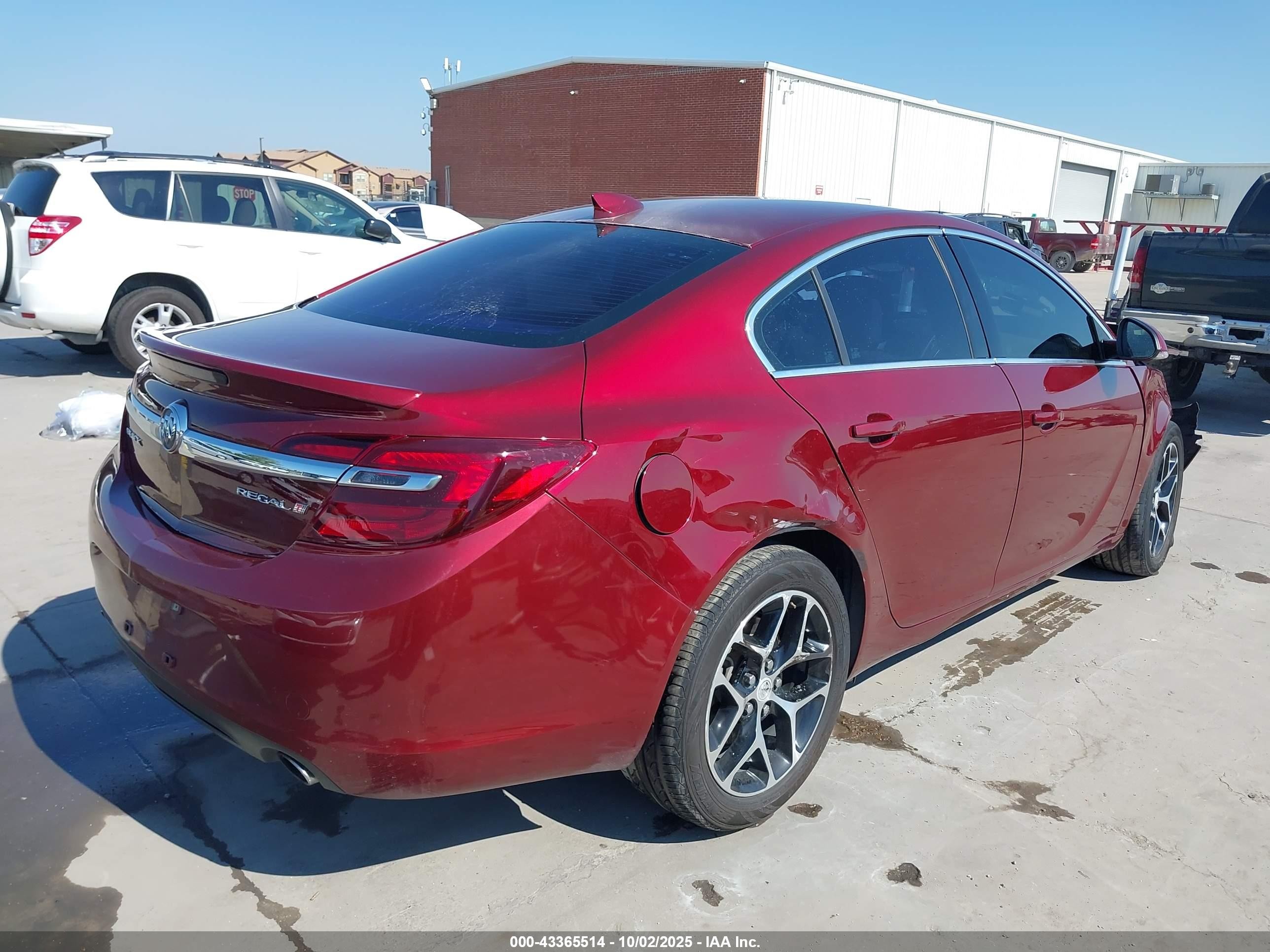 2017 Buick Regal Turbo Sport Touring Burgundy vin: 2G4GL5EXXH9110303