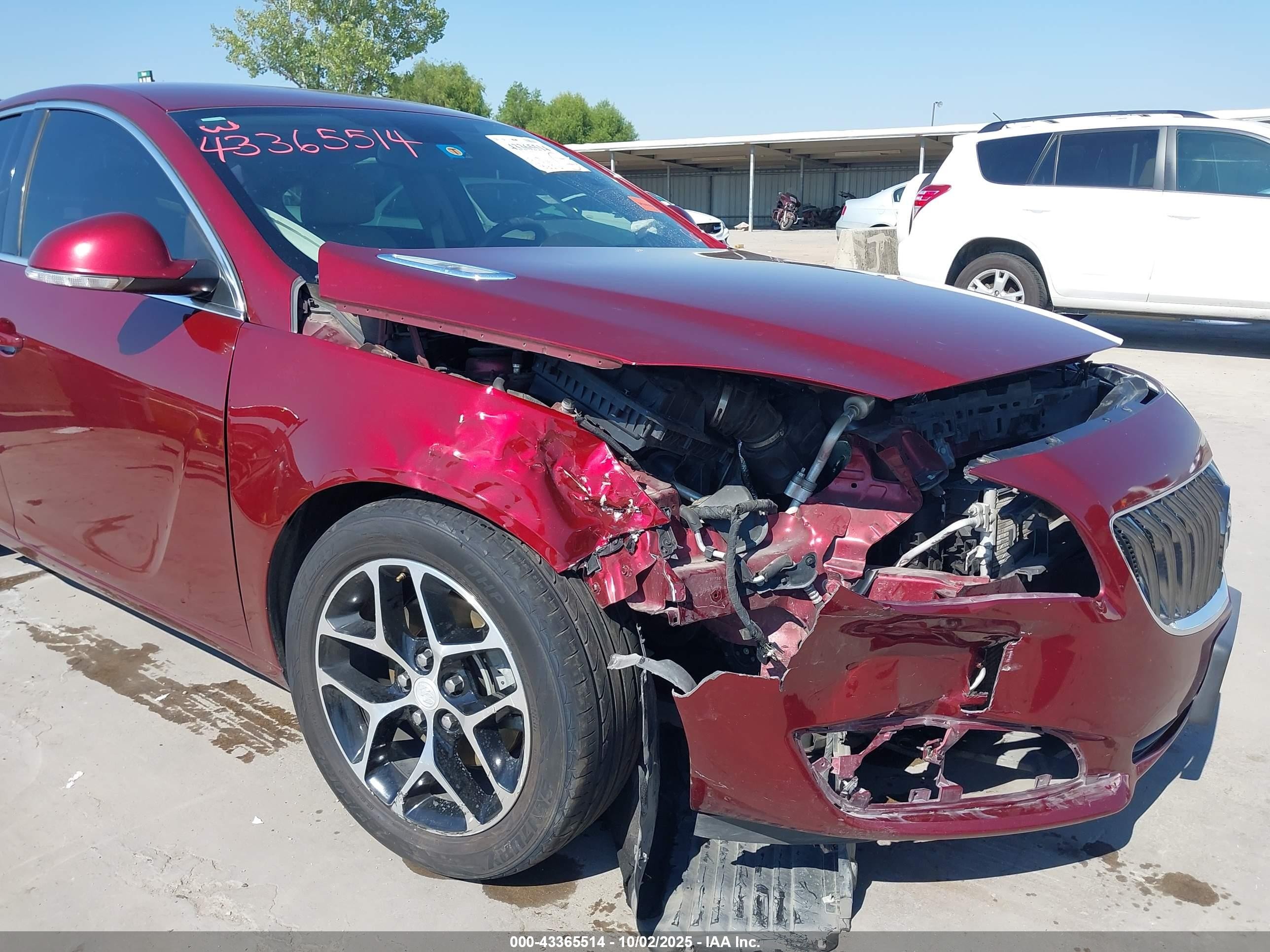 2017 Buick Regal Turbo Sport Touring Burgundy vin: 2G4GL5EXXH9110303