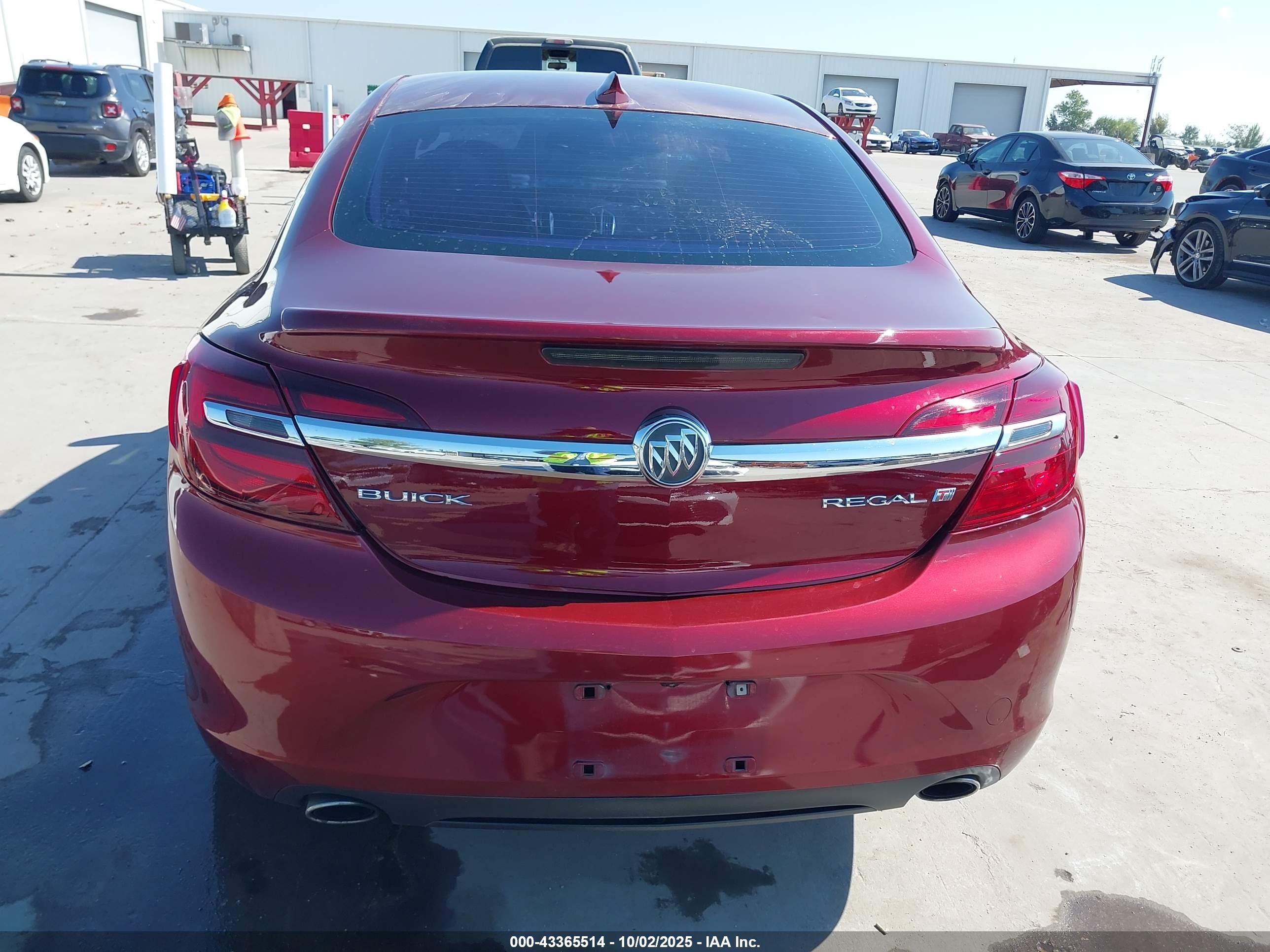 2017 Buick Regal Turbo Sport Touring Burgundy vin: 2G4GL5EXXH9110303