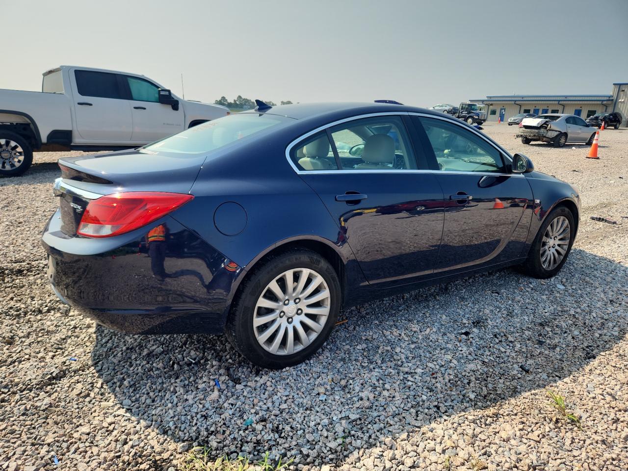 2011 Buick Regal Cxl Blue vin: 2G4GN5EC1B9180156