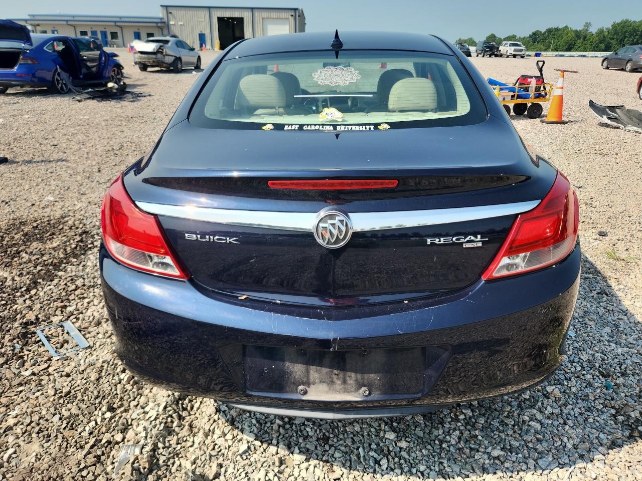 2011 Buick Regal Cxl Blue vin: 2G4GN5EC1B9180156