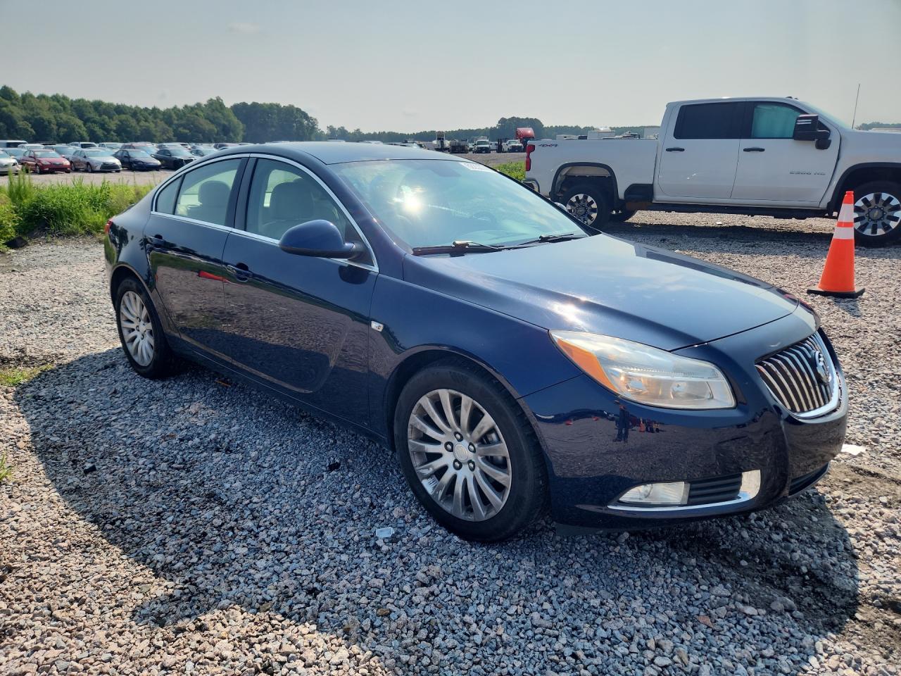 2011 Buick Regal Cxl Blue vin: 2G4GN5EC1B9180156