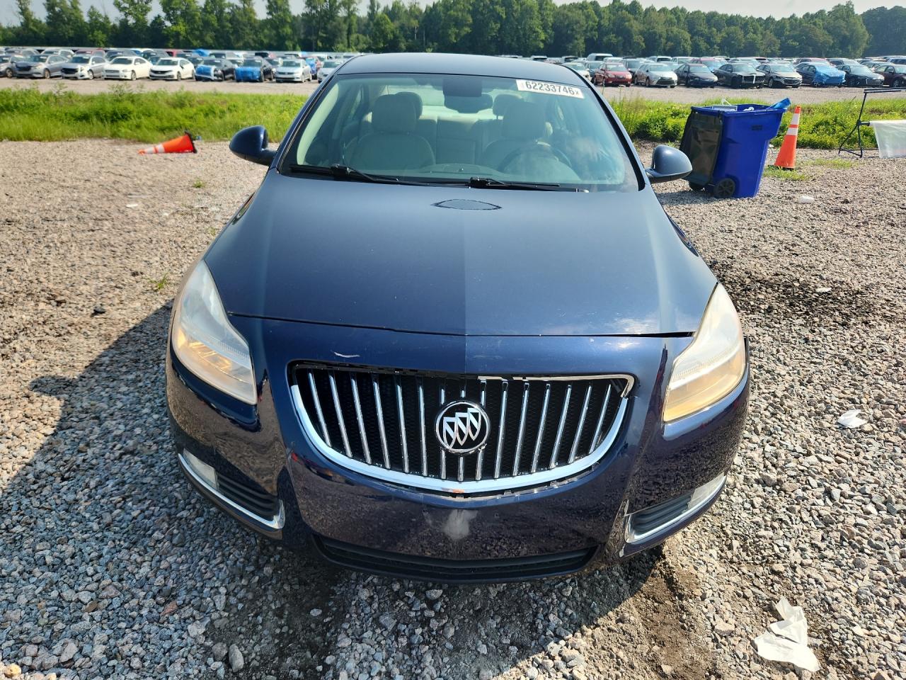 2011 Buick Regal Cxl Blue vin: 2G4GN5EC1B9180156