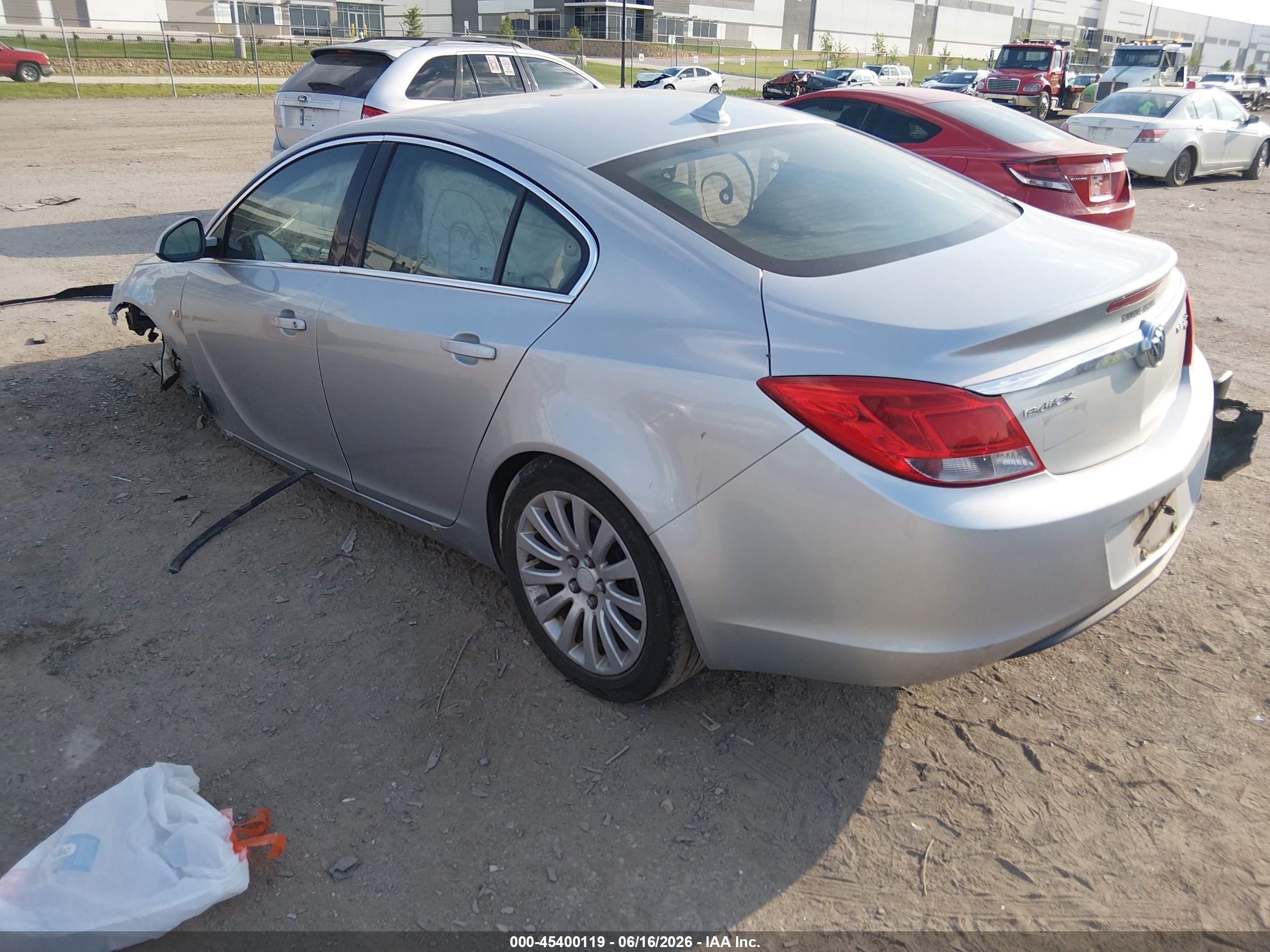 2011 Buick Regal Cxl Oshawa Серебряный vin: 2G4GN5EC2B9191960