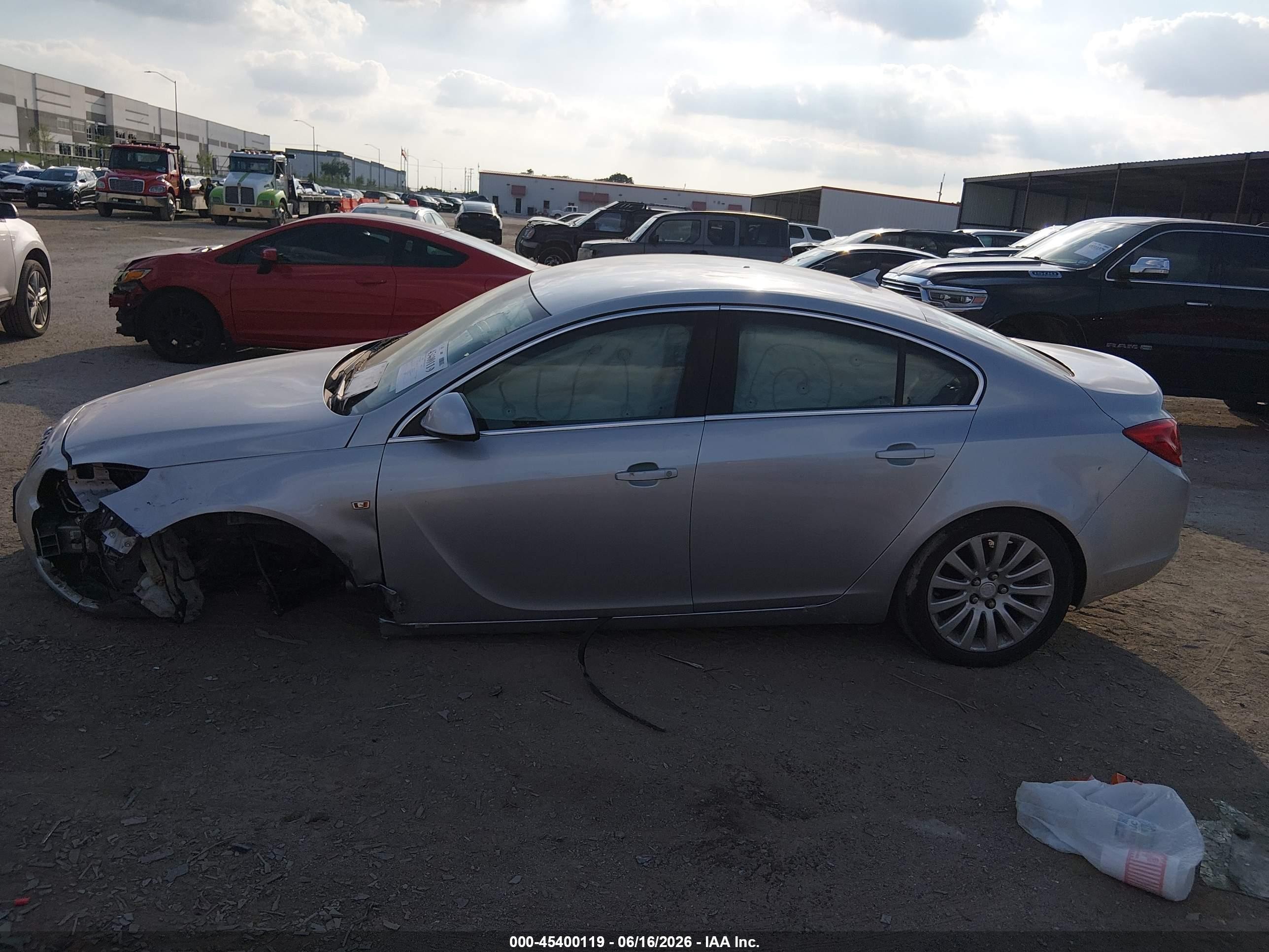 2011 Buick Regal Cxl Oshawa Серебряный vin: 2G4GN5EC2B9191960